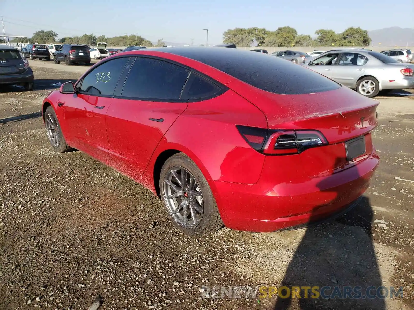 3 Фотография поврежденного автомобиля 5YJ3E1EB2MF006663 TESLA MODEL 3 2021