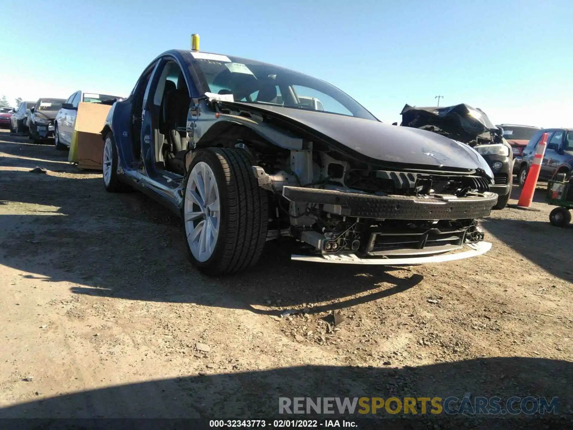 5 Photograph of a damaged car 5YJ3E1EB2MF036939 TESLA MODEL 3 2021