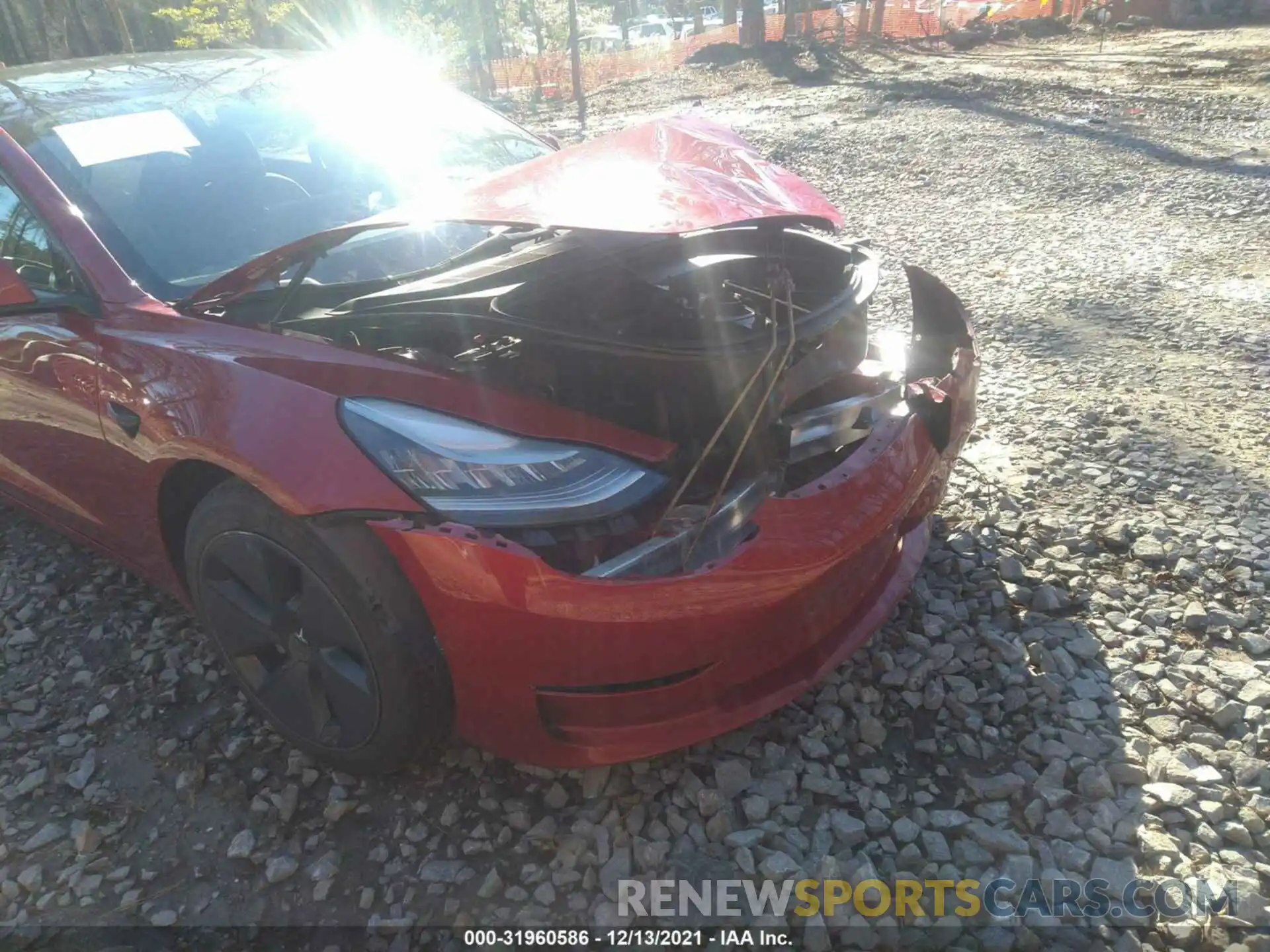 6 Photograph of a damaged car 5YJ3E1EB2MF848967 TESLA MODEL 3 2021