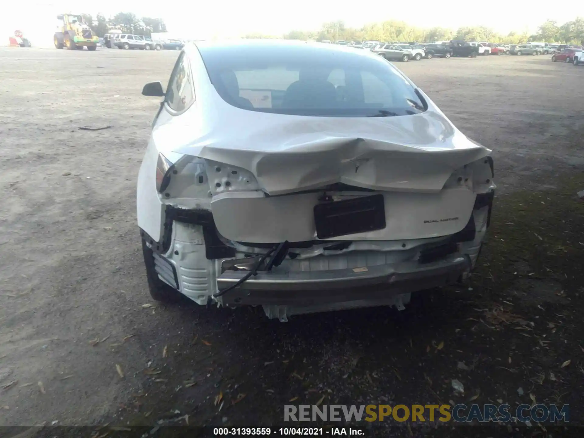 6 Photograph of a damaged car 5YJ3E1EB2MF855742 TESLA MODEL 3 2021