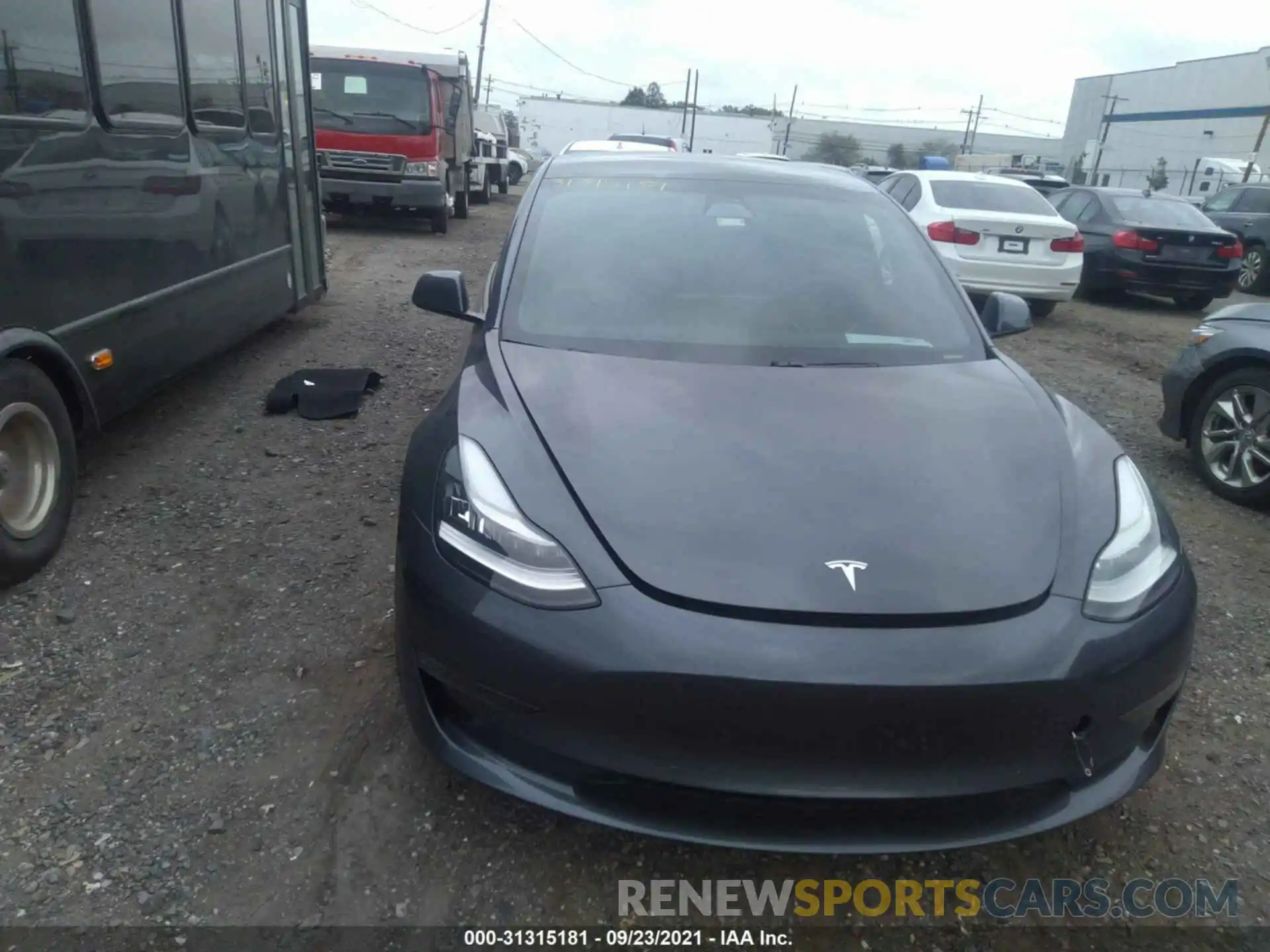 6 Фотография поврежденного автомобиля 5YJ3E1EB2MF858026 TESLA MODEL 3 2021