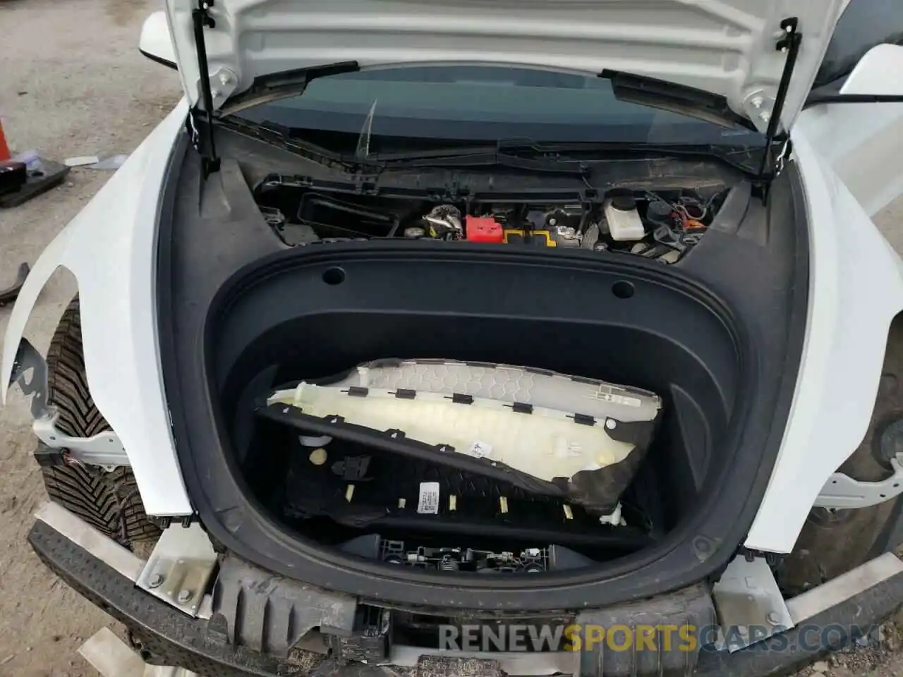 7 Photograph of a damaged car 5YJ3E1EB2MF928236 TESLA MODEL 3 2021