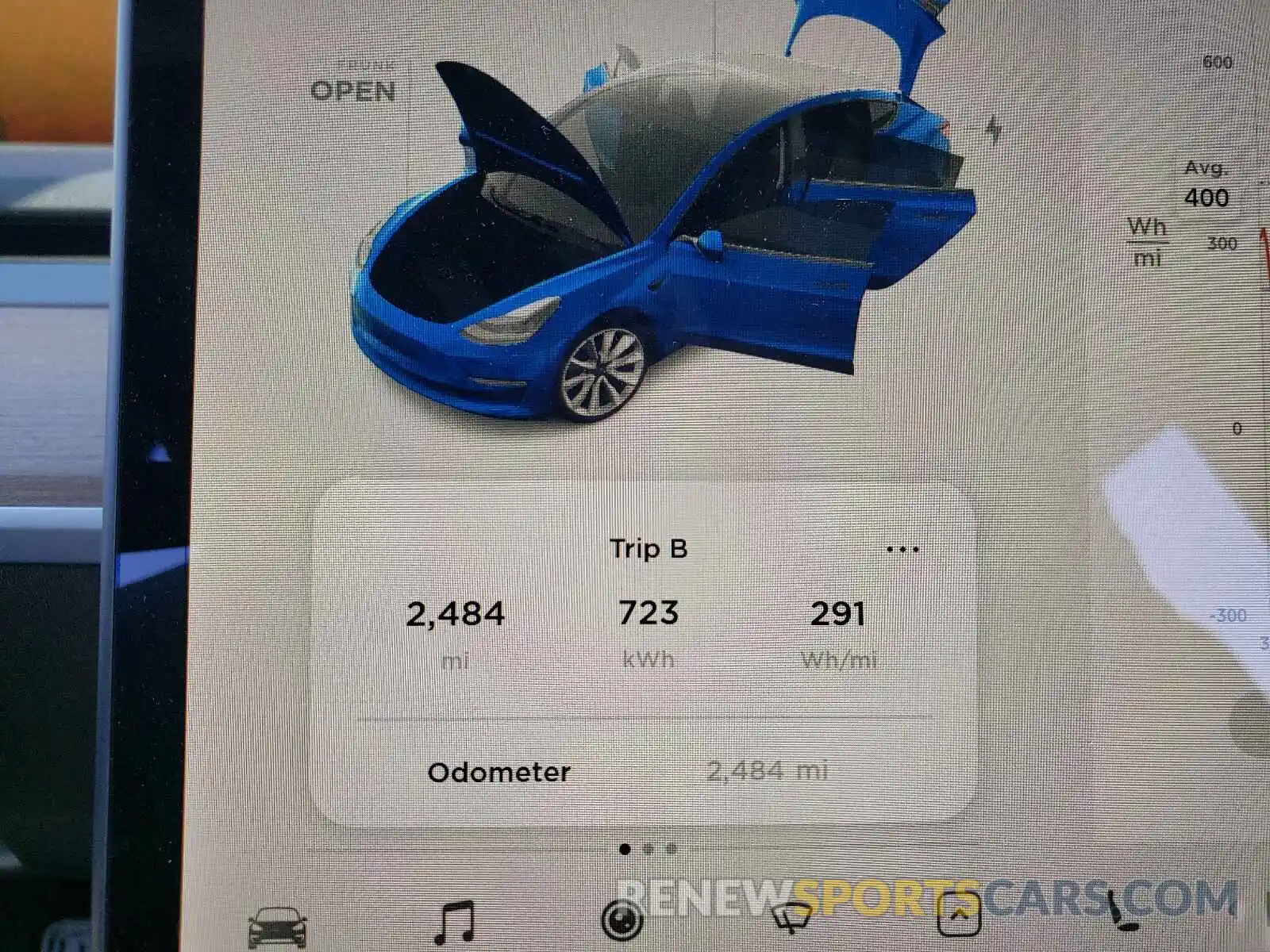 8 Photograph of a damaged car 5YJ3E1EB2MF997282 TESLA MODEL 3 2021