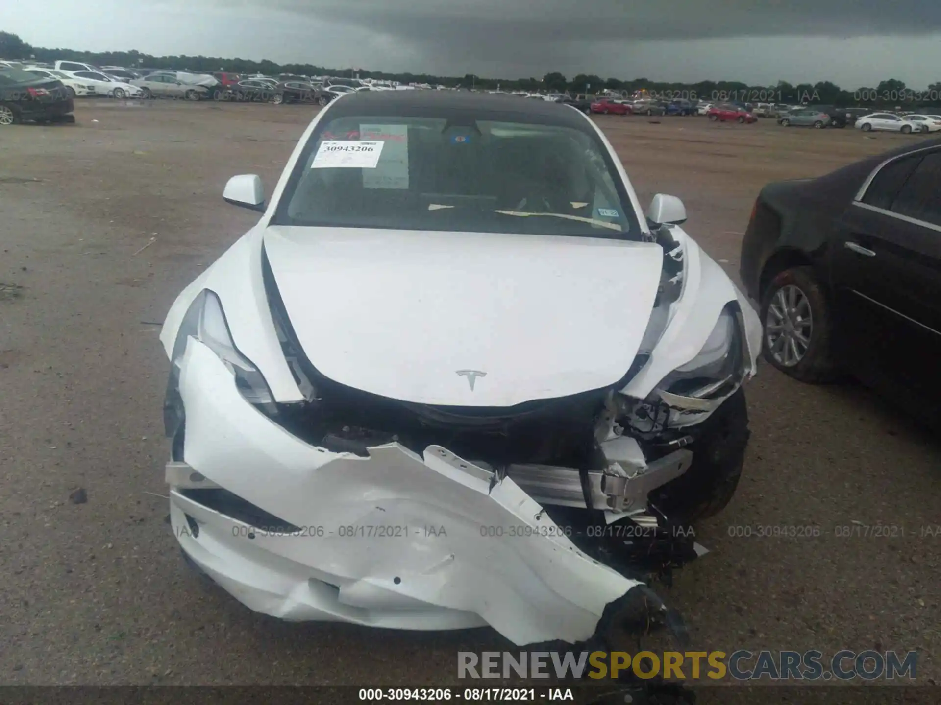 6 Photograph of a damaged car 5YJ3E1EB3MF852977 TESLA MODEL 3 2021