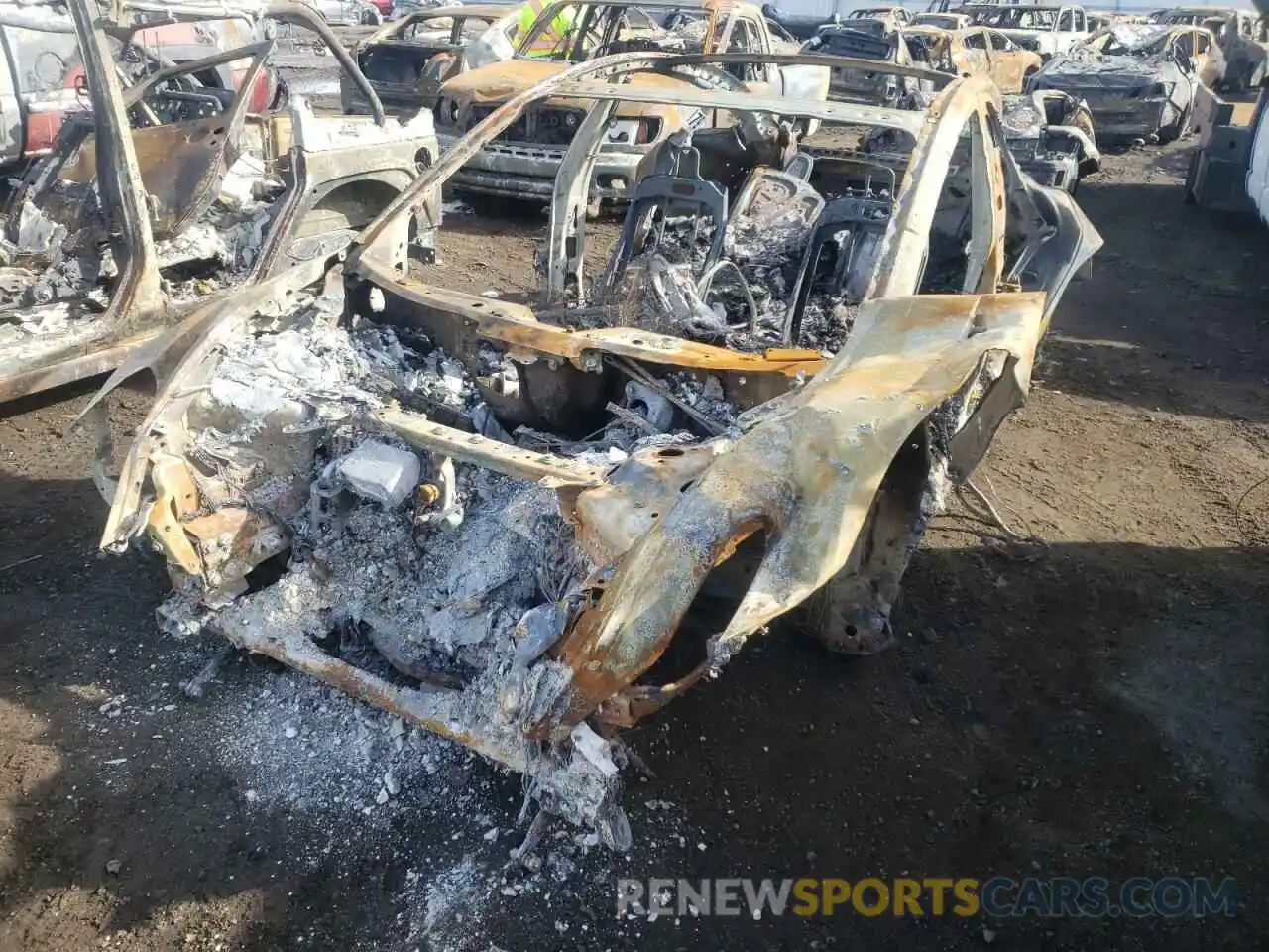 2 Photograph of a damaged car 5YJ3E1EB3MF874686 TESLA MODEL 3 2021