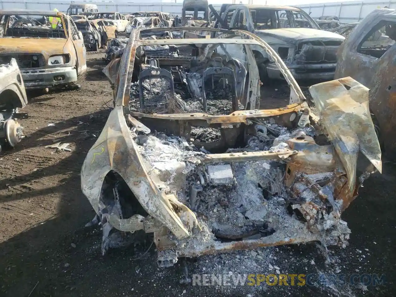 9 Photograph of a damaged car 5YJ3E1EB3MF874686 TESLA MODEL 3 2021