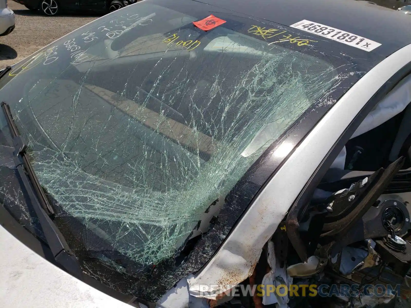 10 Photograph of a damaged car 5YJ3E1EB3MF938967 TESLA MODEL 3 2021