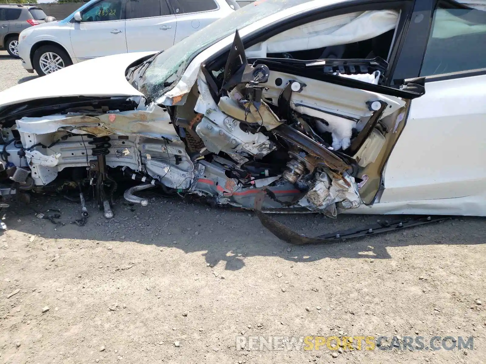 9 Photograph of a damaged car 5YJ3E1EB3MF938967 TESLA MODEL 3 2021