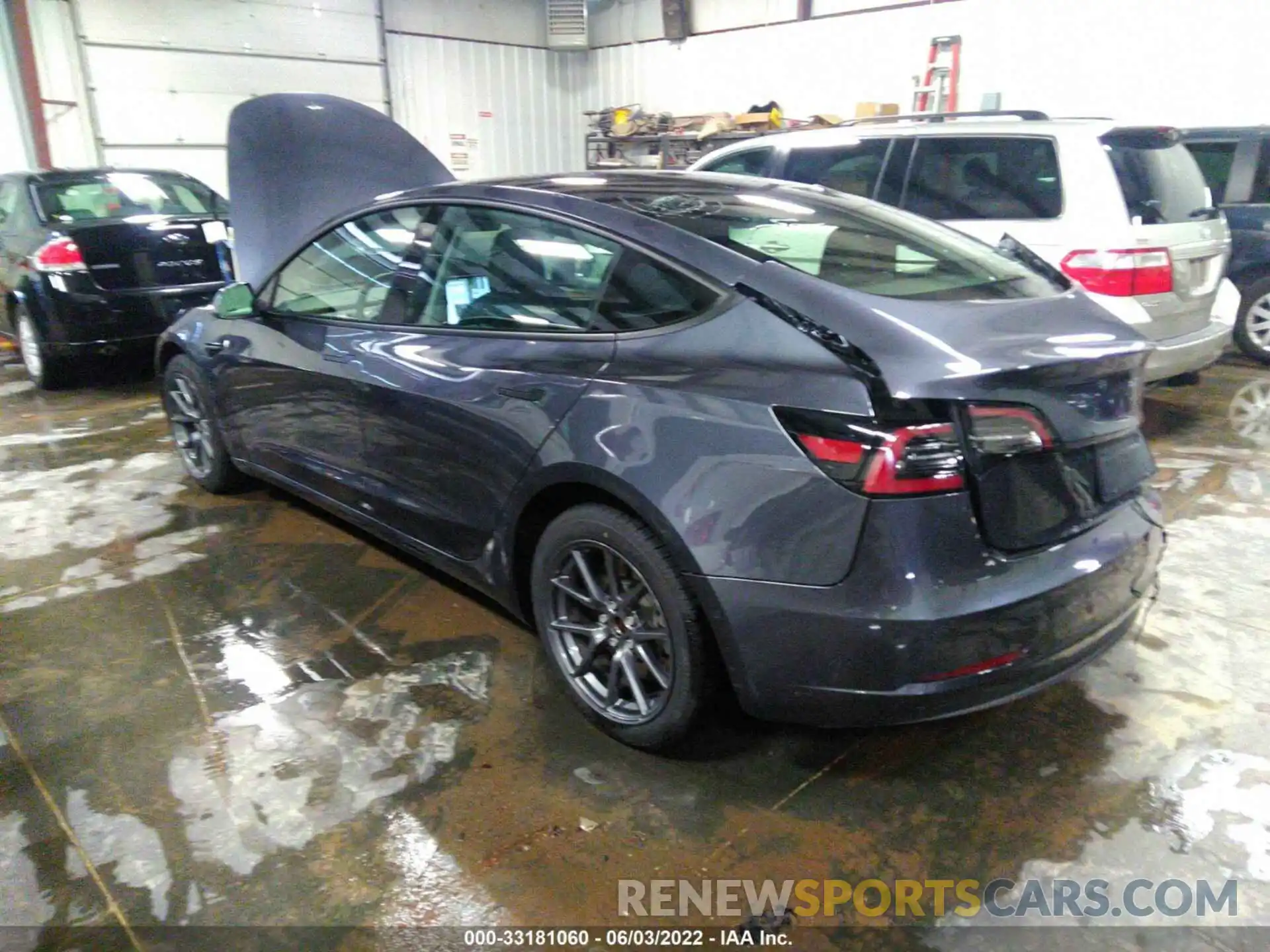 3 Photograph of a damaged car 5YJ3E1EB3MF979213 TESLA MODEL 3 2021