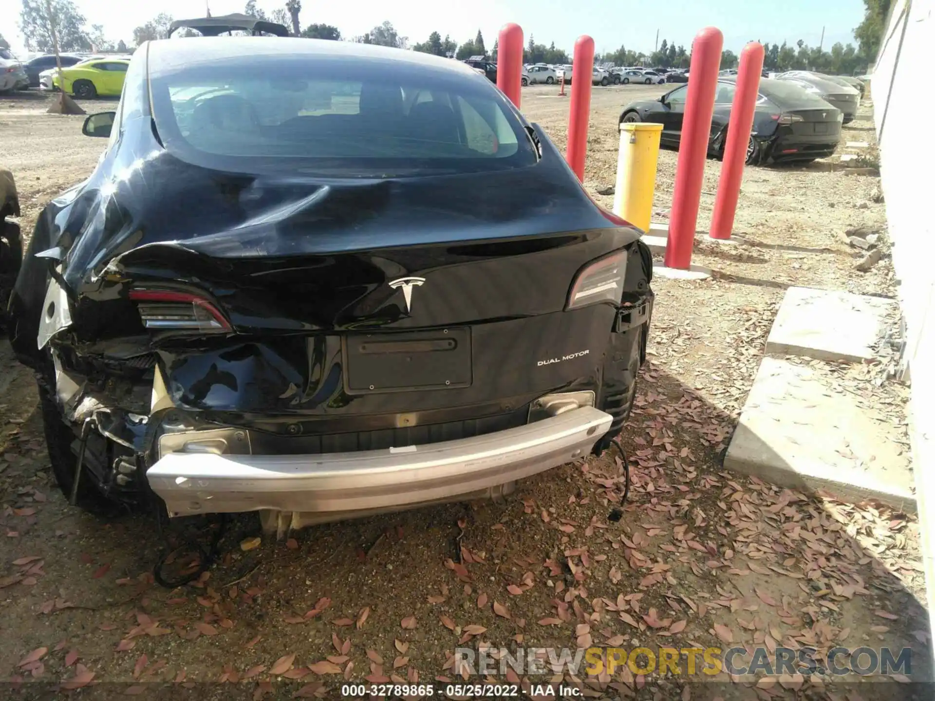 6 Photograph of a damaged car 5YJ3E1EB4MF003618 TESLA MODEL 3 2021