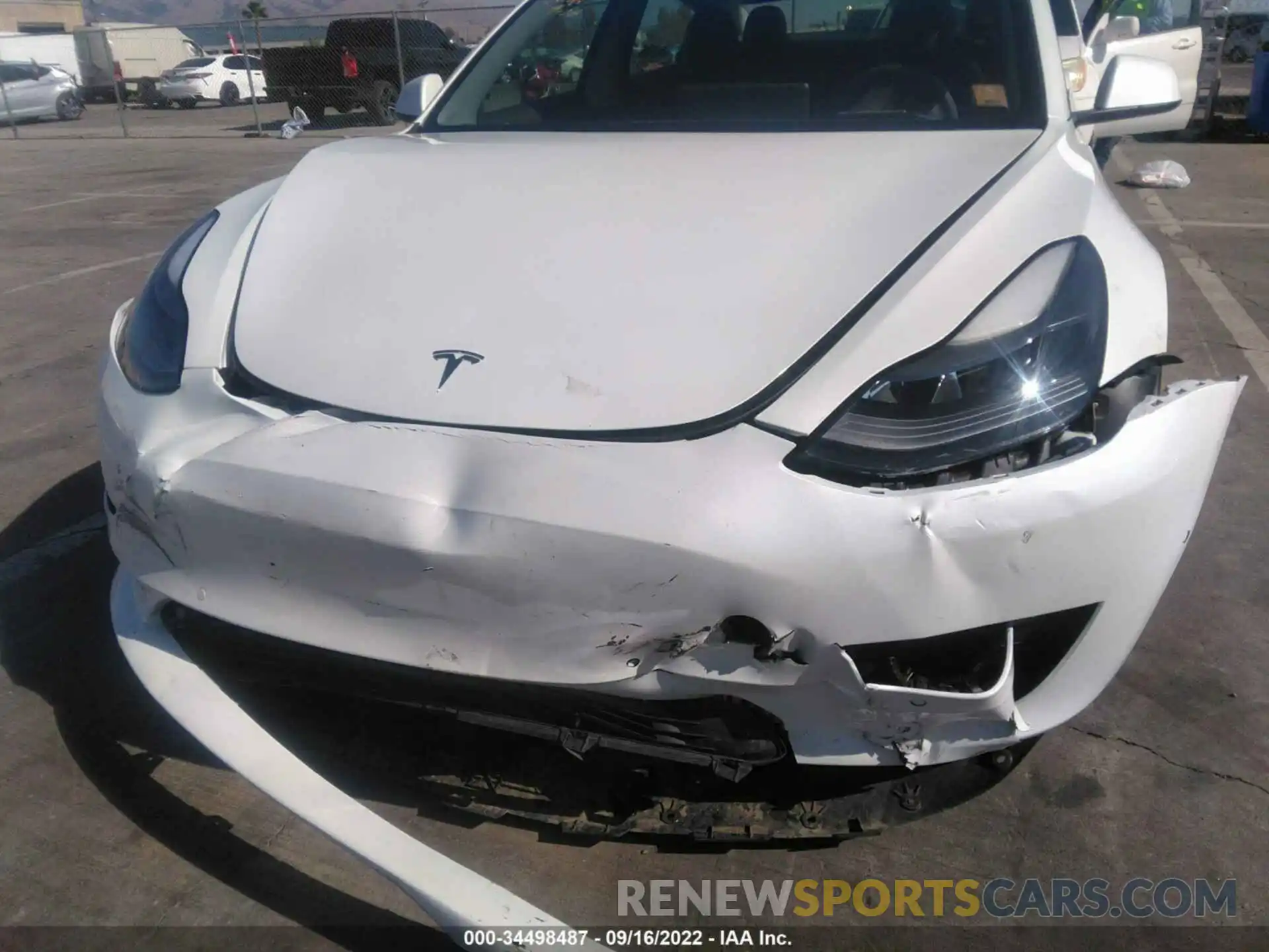 6 Photograph of a damaged car 5YJ3E1EB4MF036327 TESLA MODEL 3 2021