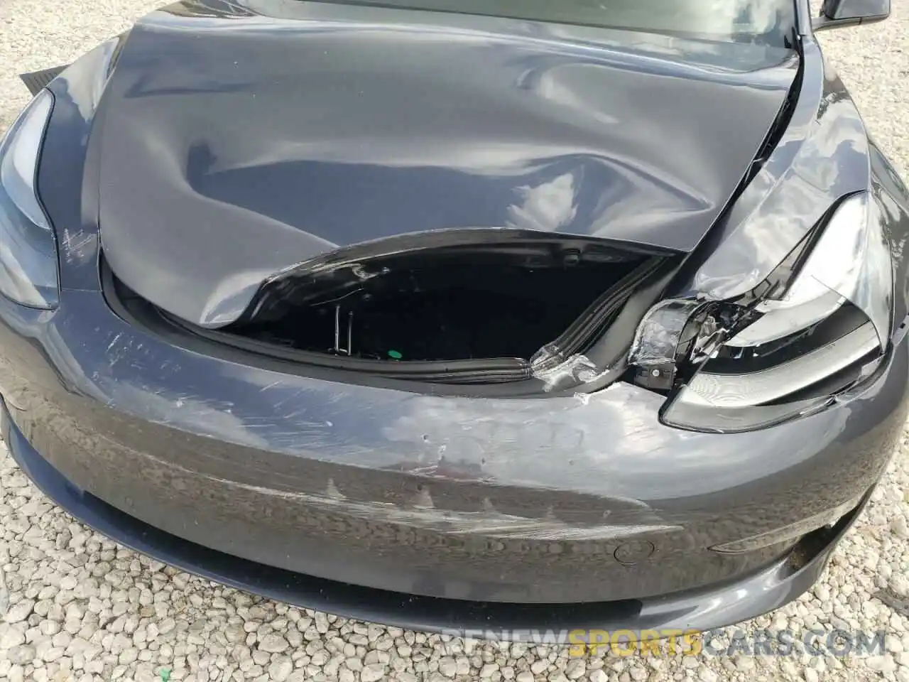 9 Photograph of a damaged car 5YJ3E1EB4MF036375 TESLA MODEL 3 2021