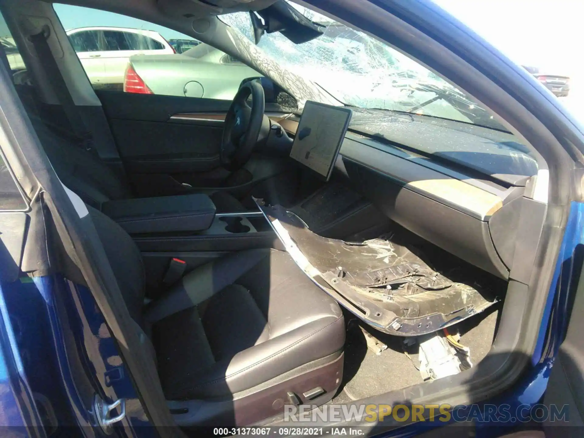 5 Photograph of a damaged car 5YJ3E1EB4MF045772 TESLA MODEL 3 2021