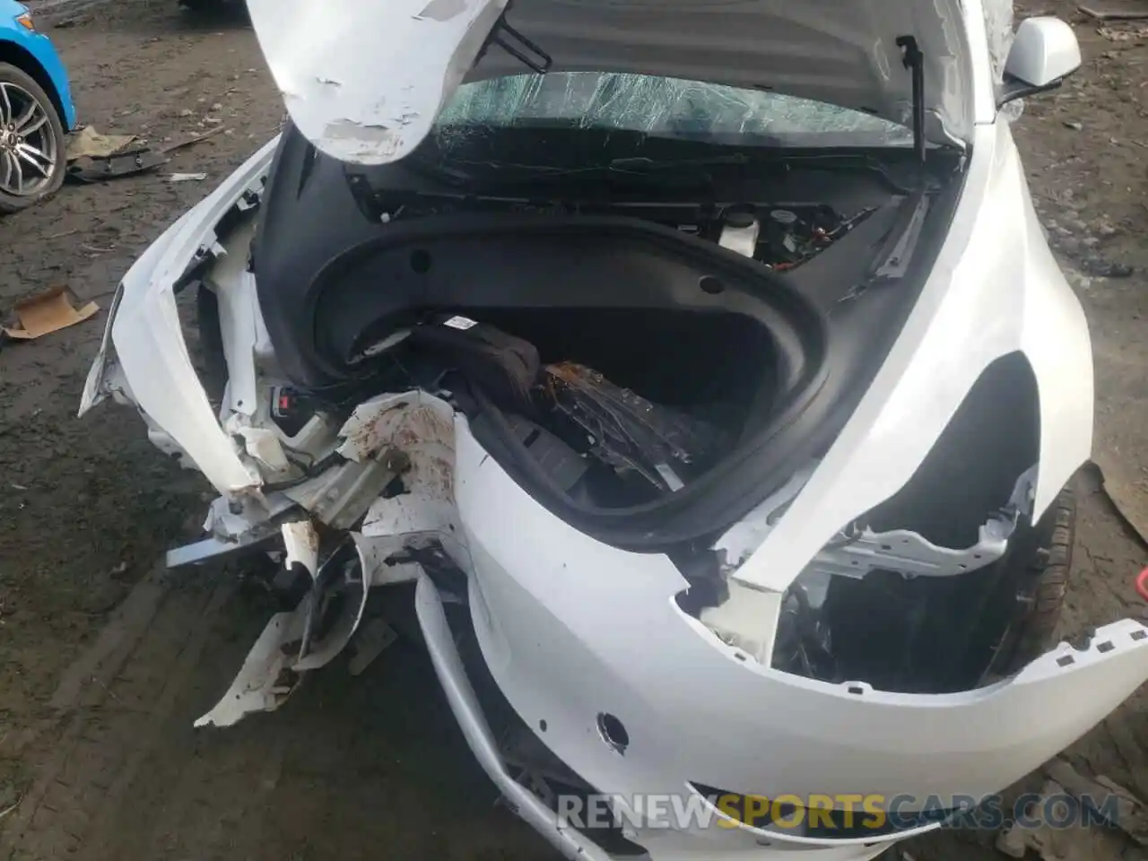 7 Photograph of a damaged car 5YJ3E1EB4MF101080 TESLA MODEL 3 2021