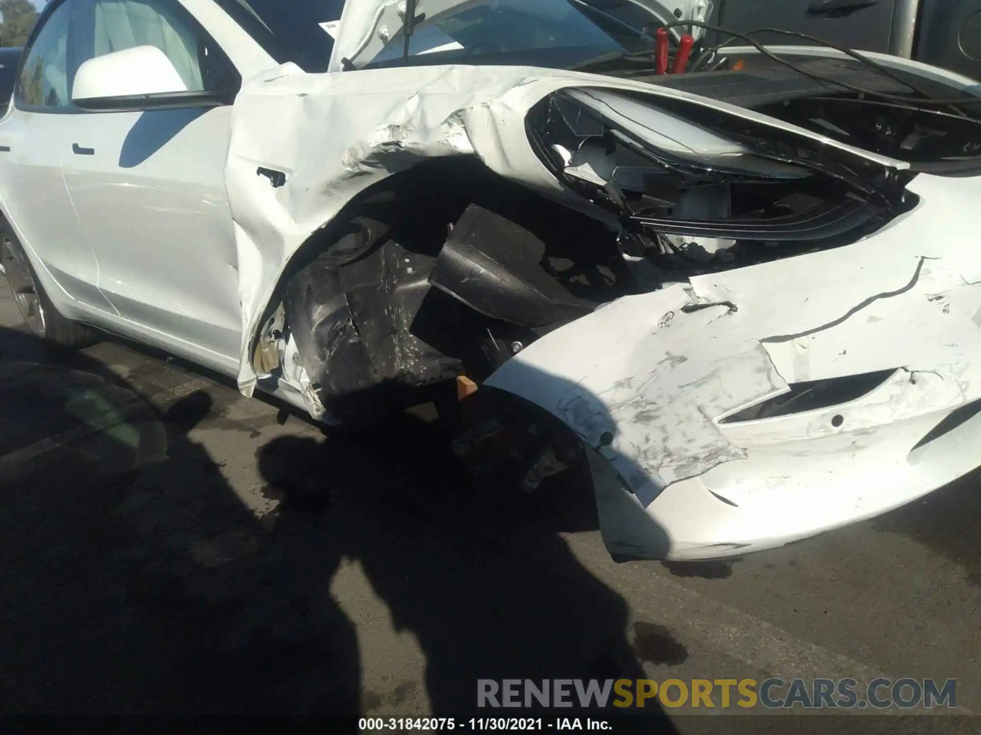 6 Photograph of a damaged car 5YJ3E1EB4MF864653 TESLA MODEL 3 2021