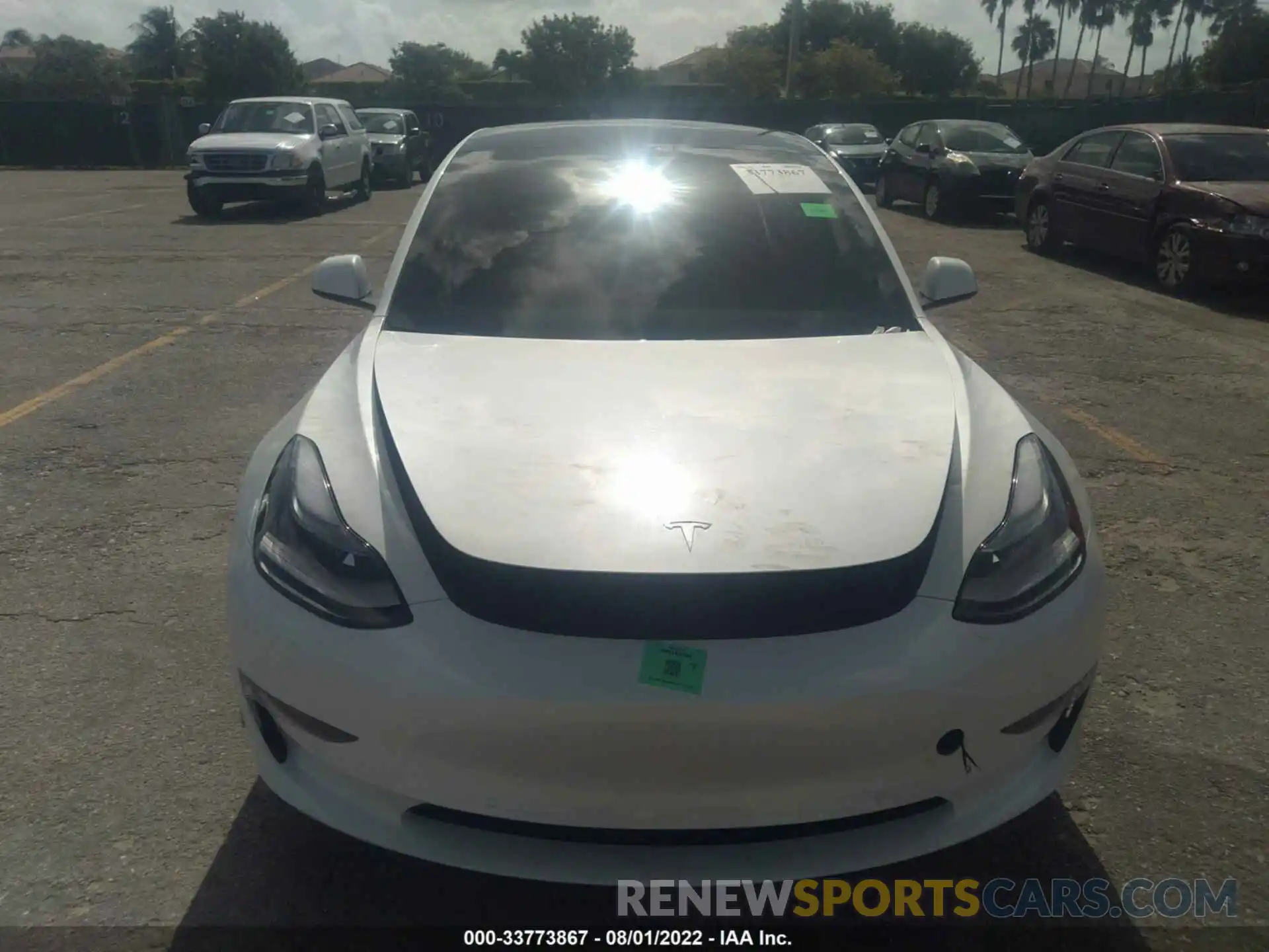 6 Photograph of a damaged car 5YJ3E1EB5MF046767 TESLA MODEL 3 2021