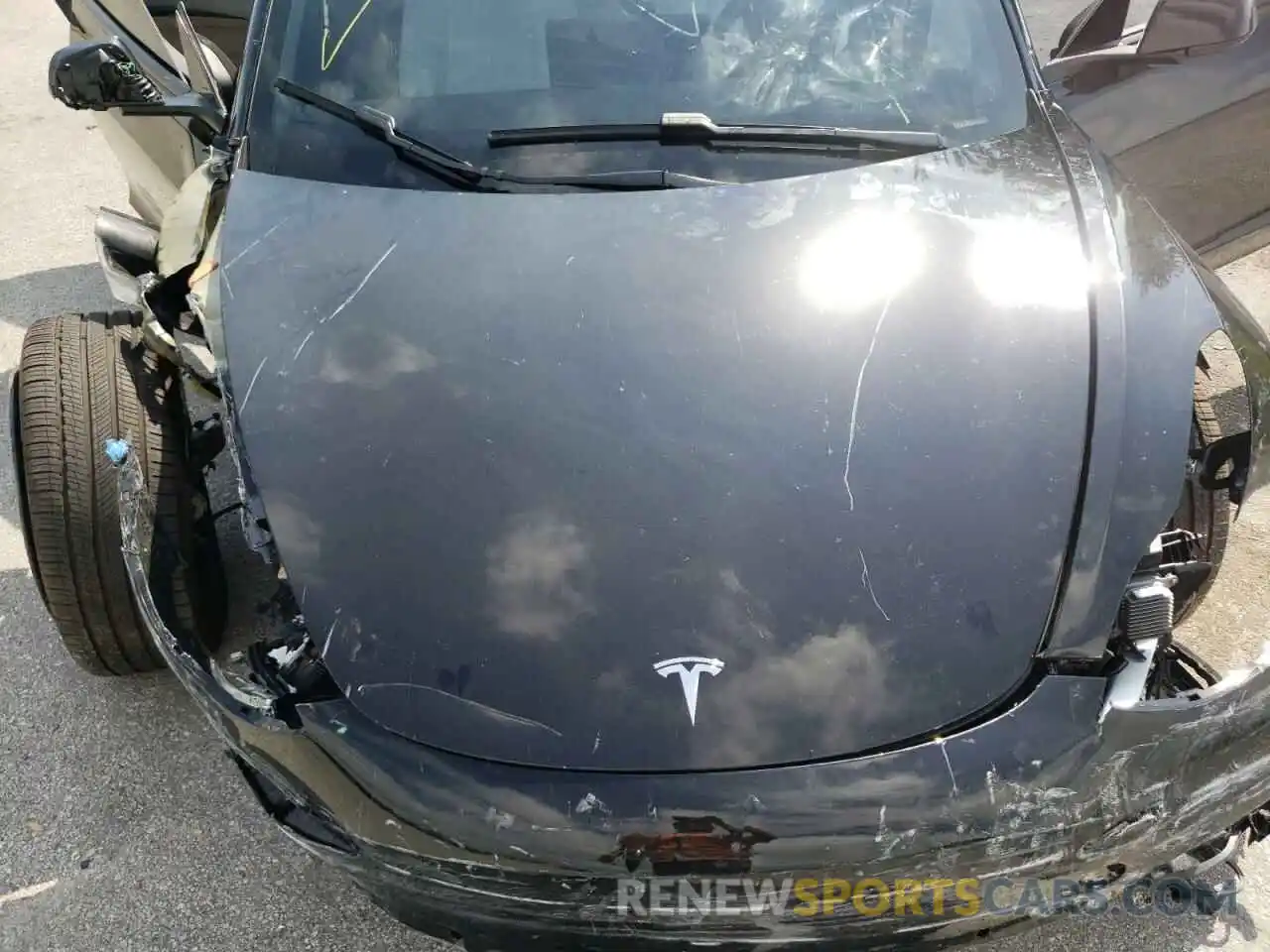 7 Photograph of a damaged car 5YJ3E1EB5MF055324 TESLA MODEL 3 2021