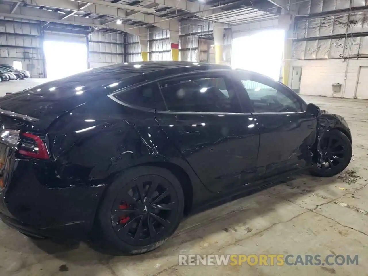 9 Photograph of a damaged car 5YJ3E1EB5MF085505 TESLA MODEL 3 2021