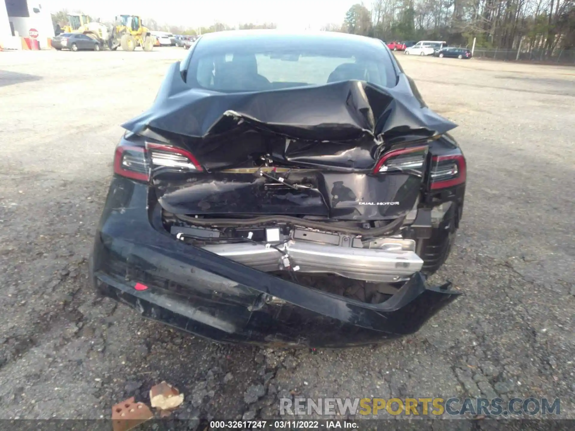 6 Photograph of a damaged car 5YJ3E1EB5MF855234 TESLA MODEL 3 2021