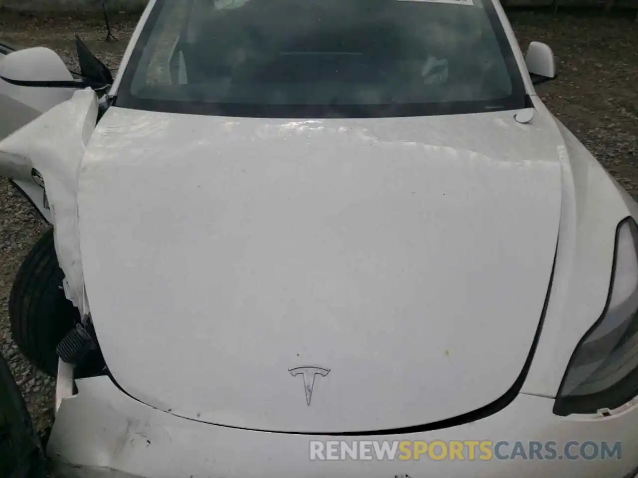 7 Photograph of a damaged car 5YJ3E1EB5MF902147 TESLA MODEL 3 2021