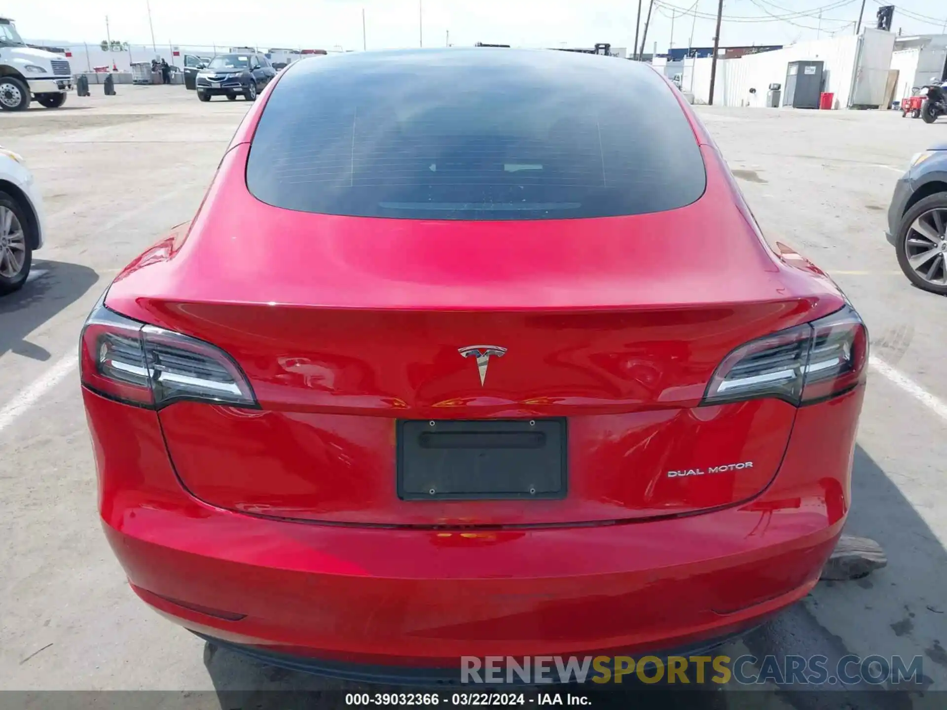 16 Photograph of a damaged car 5YJ3E1EB5MF926898 TESLA MODEL 3 2021