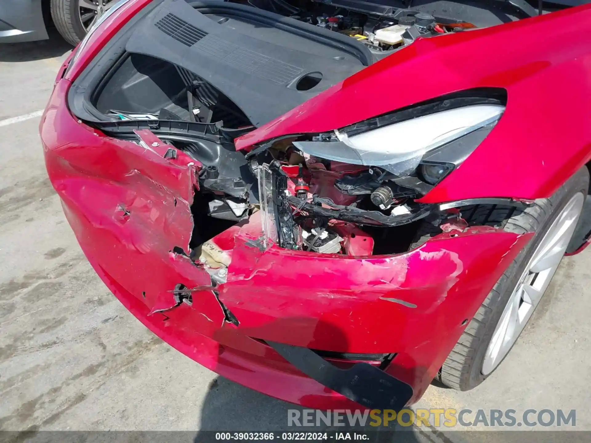 6 Photograph of a damaged car 5YJ3E1EB5MF926898 TESLA MODEL 3 2021