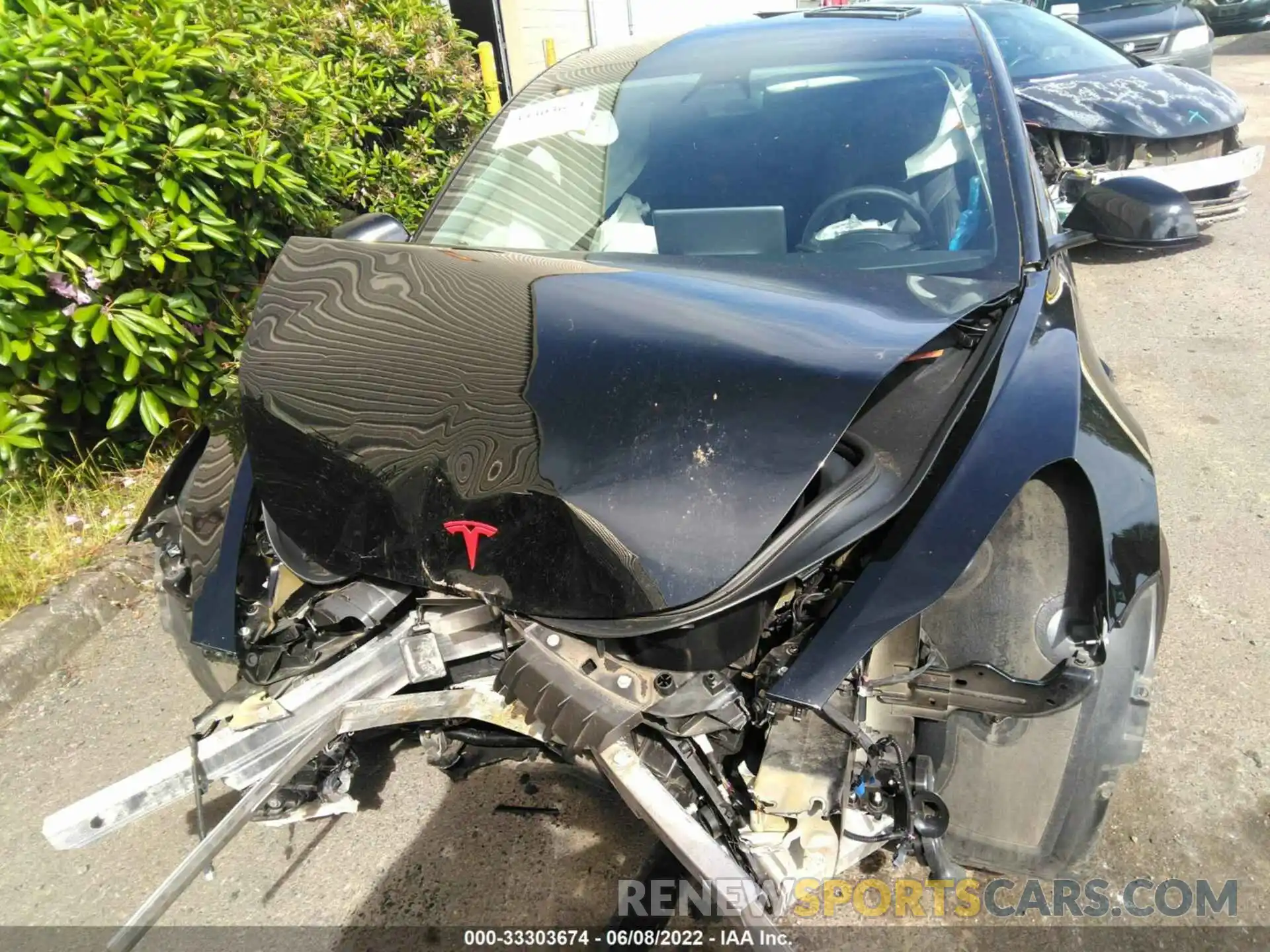 6 Photograph of a damaged car 5YJ3E1EB5MF937335 TESLA MODEL 3 2021