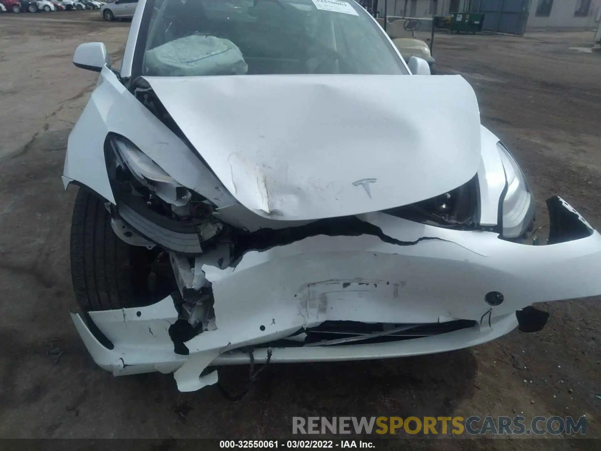 6 Photograph of a damaged car 5YJ3E1EB5MF974305 TESLA MODEL 3 2021