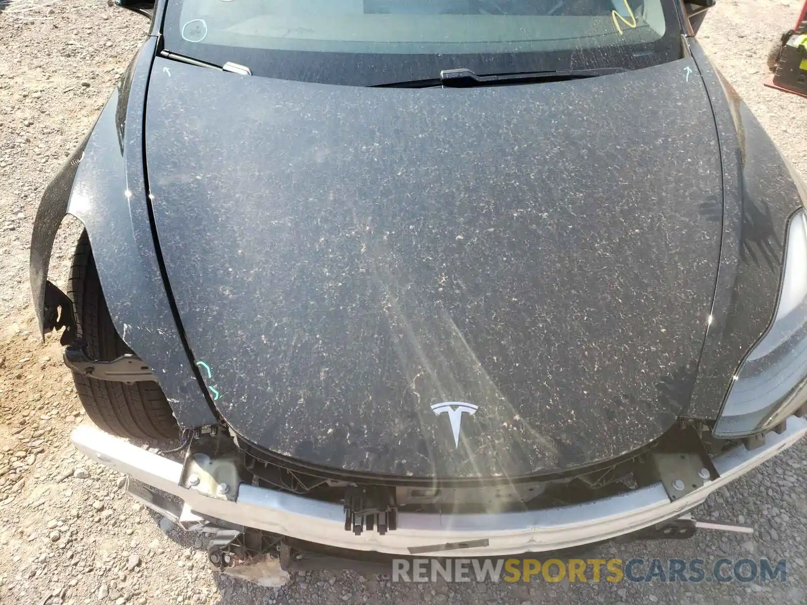 7 Photograph of a damaged car 5YJ3E1EB5MF992836 TESLA MODEL 3 2021