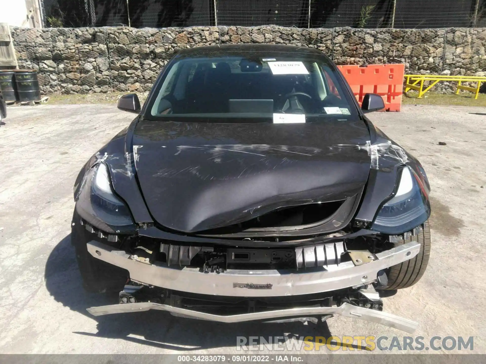 6 Photograph of a damaged car 5YJ3E1EB6MF014877 TESLA MODEL 3 2021