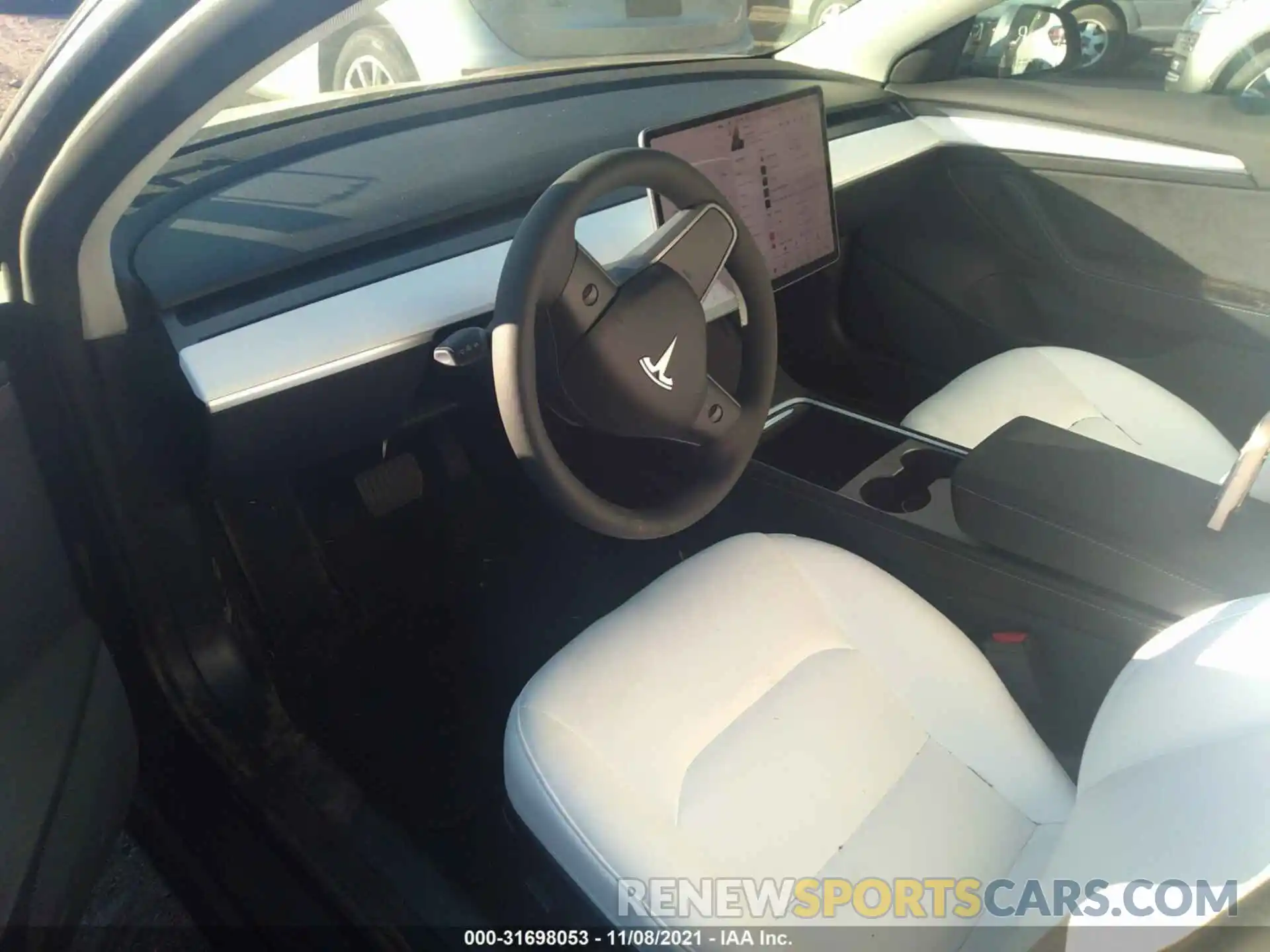 5 Photograph of a damaged car 5YJ3E1EB6MF053002 TESLA MODEL 3 2021