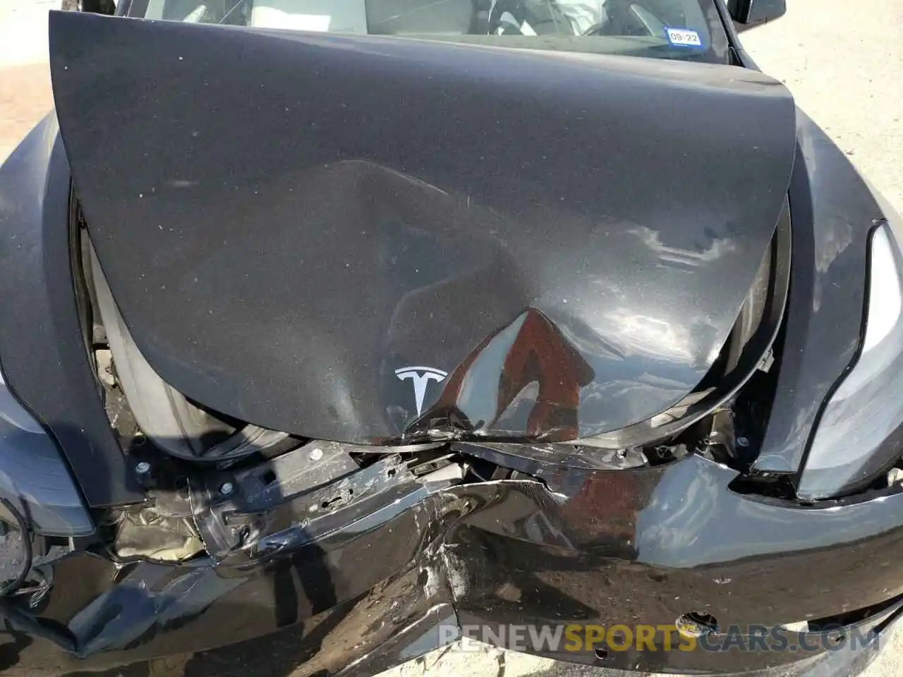 7 Photograph of a damaged car 5YJ3E1EB6MF061228 TESLA MODEL 3 2021