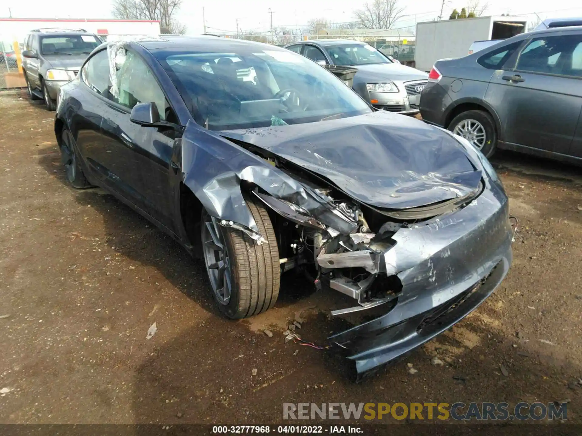 6 Photograph of a damaged car 5YJ3E1EB6MF836739 TESLA MODEL 3 2021