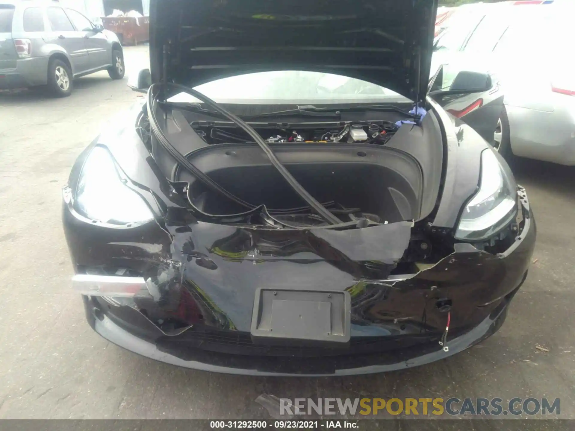 6 Photograph of a damaged car 5YJ3E1EB6MF858482 TESLA MODEL 3 2021