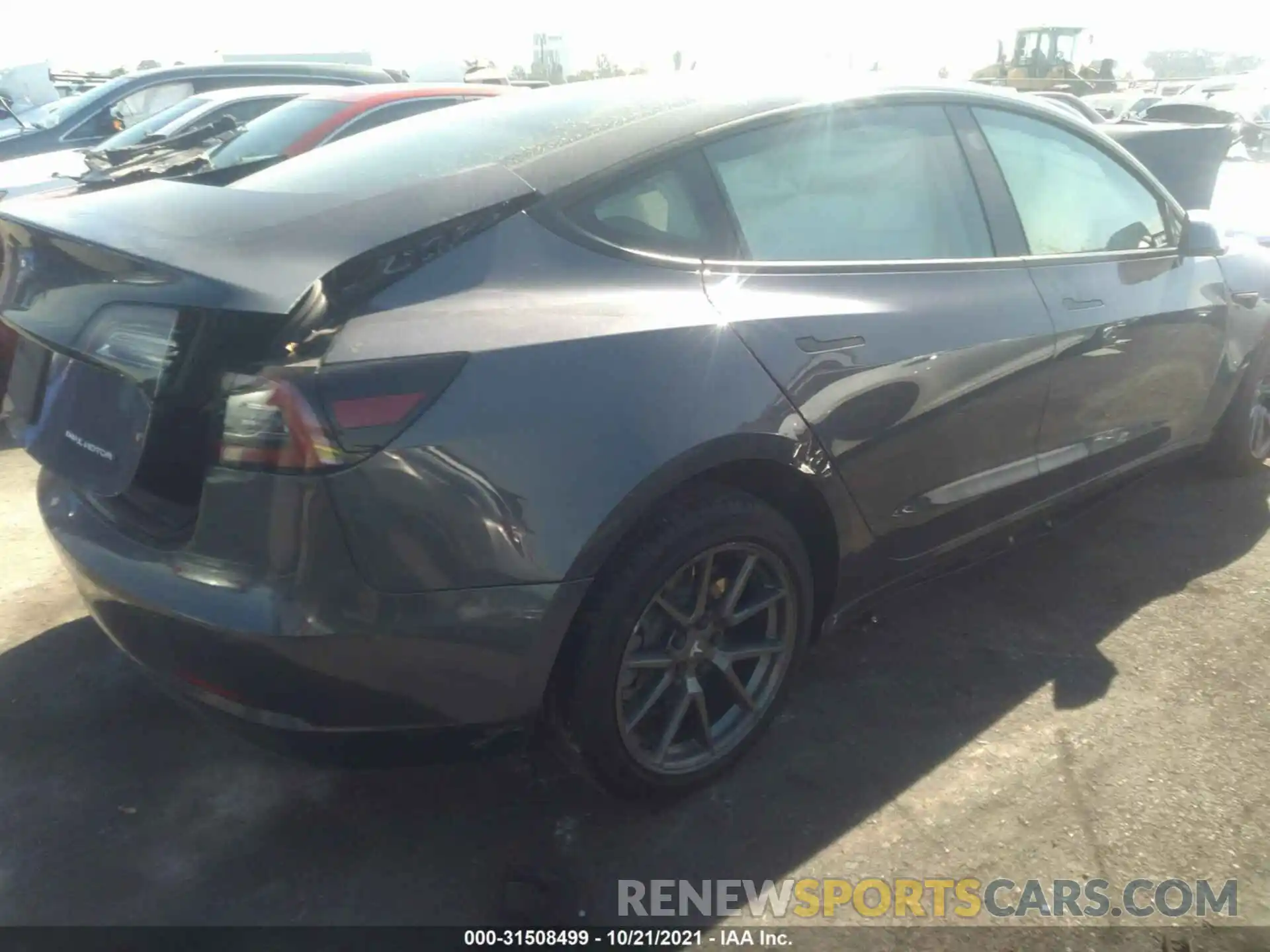 4 Photograph of a damaged car 5YJ3E1EB6MF868512 TESLA MODEL 3 2021