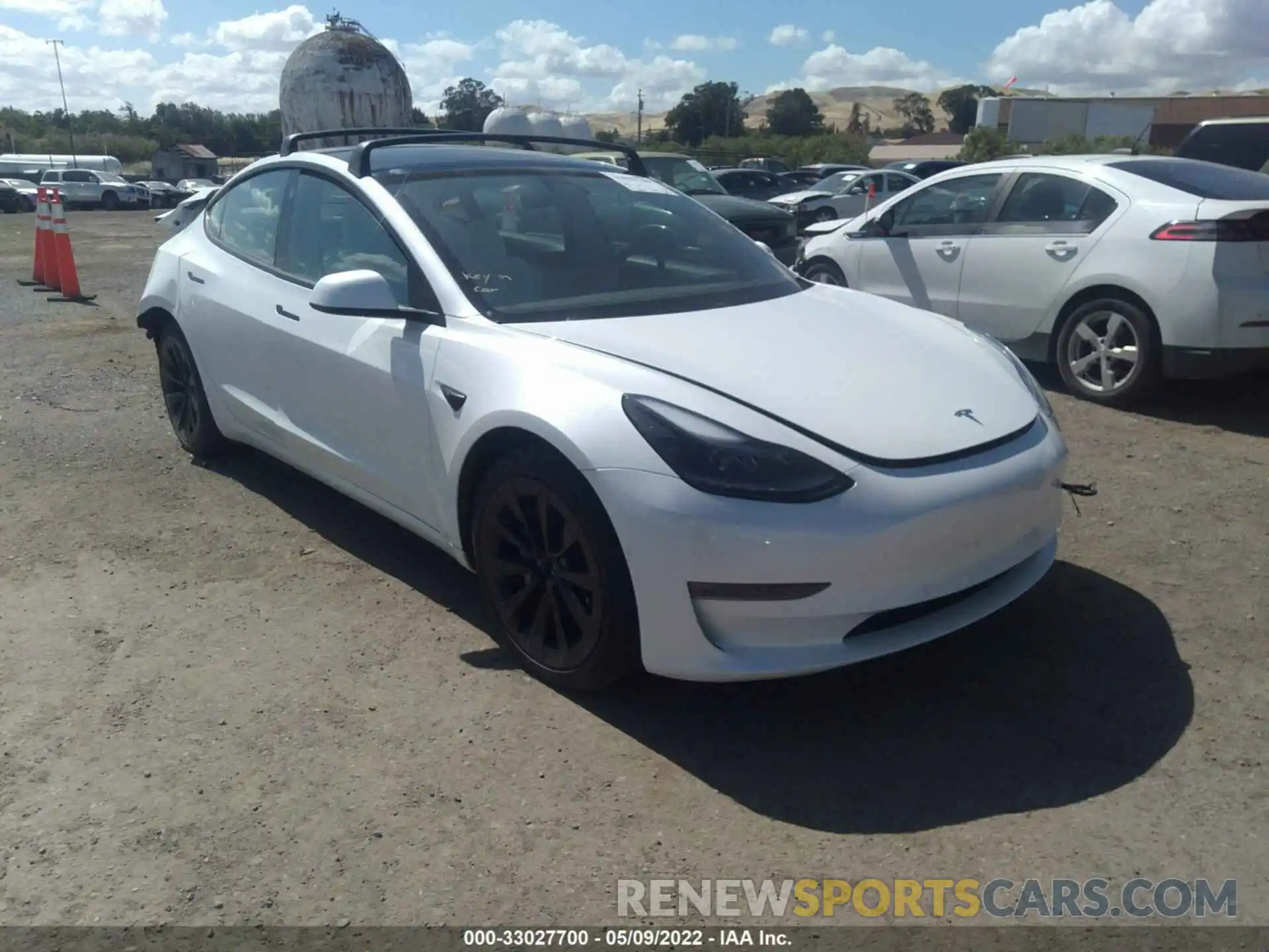 1 Фотография поврежденного автомобиля 5YJ3E1EB6MF926652 TESLA MODEL 3 2021