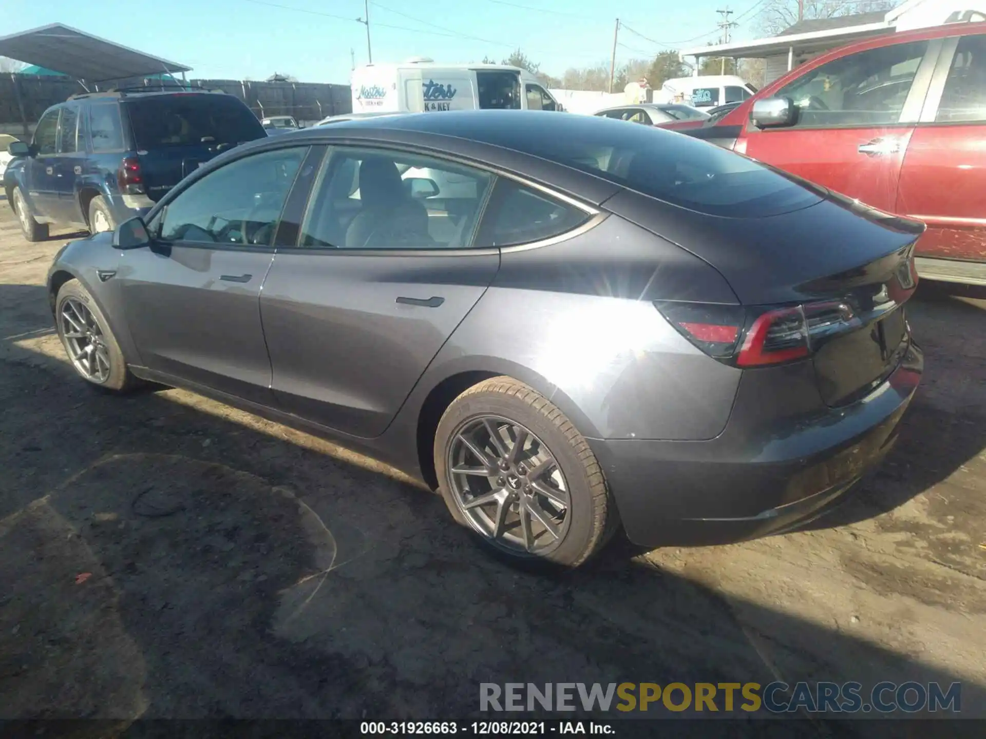 3 Photograph of a damaged car 5YJ3E1EB6MF979190 TESLA MODEL 3 2021