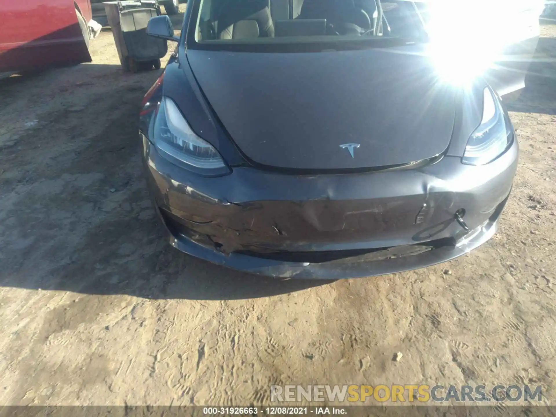 6 Photograph of a damaged car 5YJ3E1EB6MF979190 TESLA MODEL 3 2021