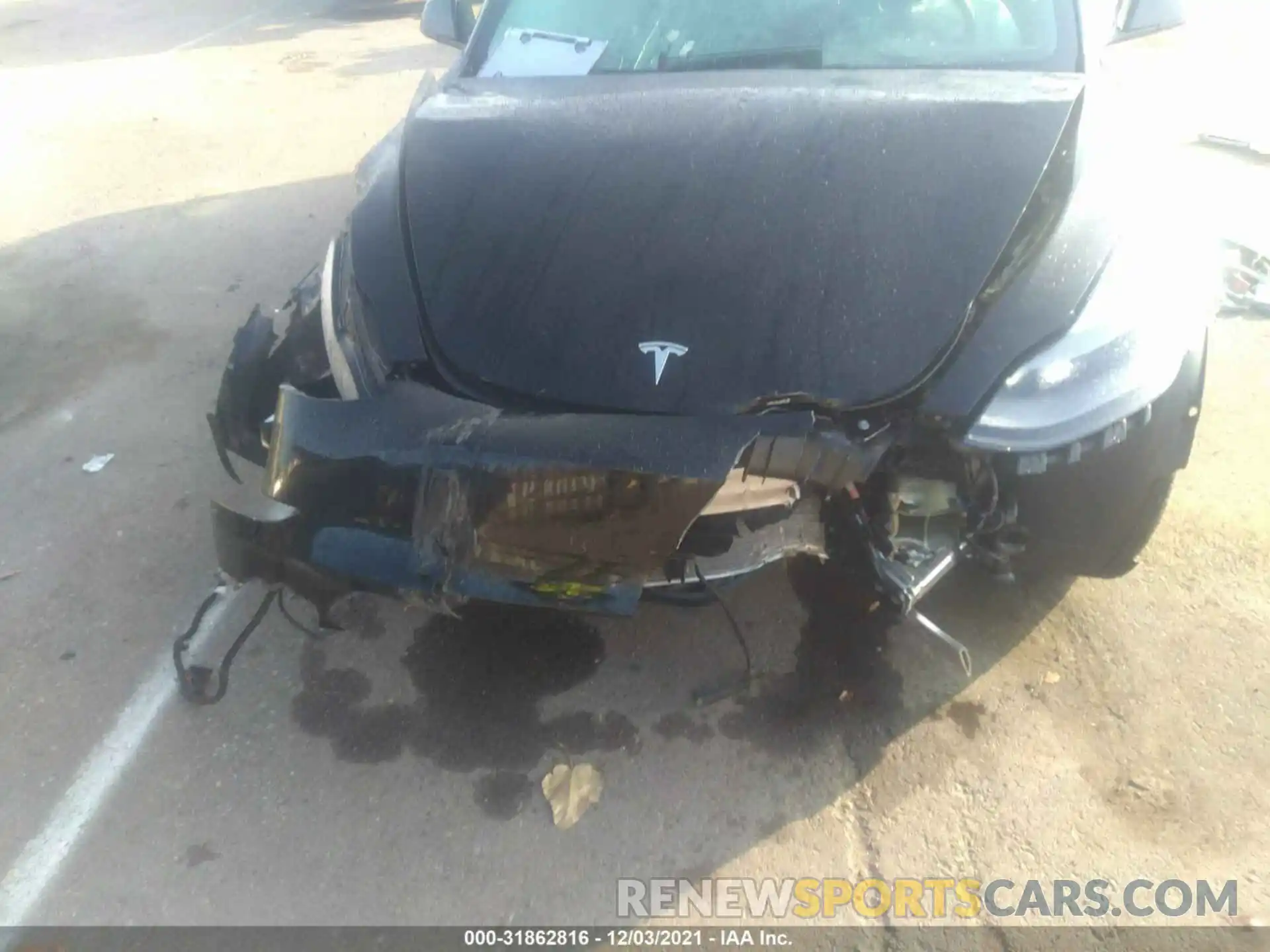 6 Photograph of a damaged car 5YJ3E1EB7MF012815 TESLA MODEL 3 2021