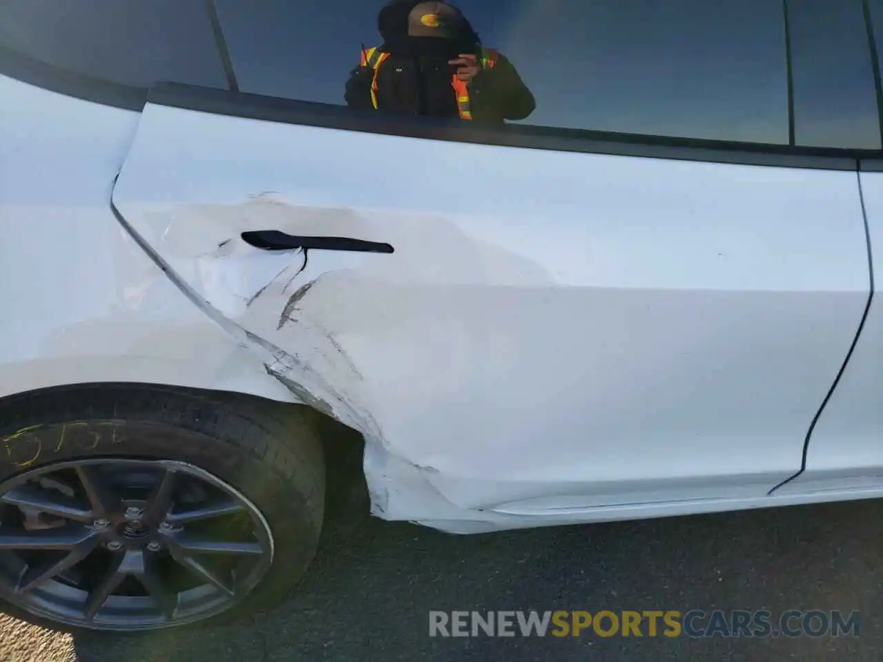 6 Photograph of a damaged car 5YJ3E1EB7MF034149 TESLA MODEL 3 2021