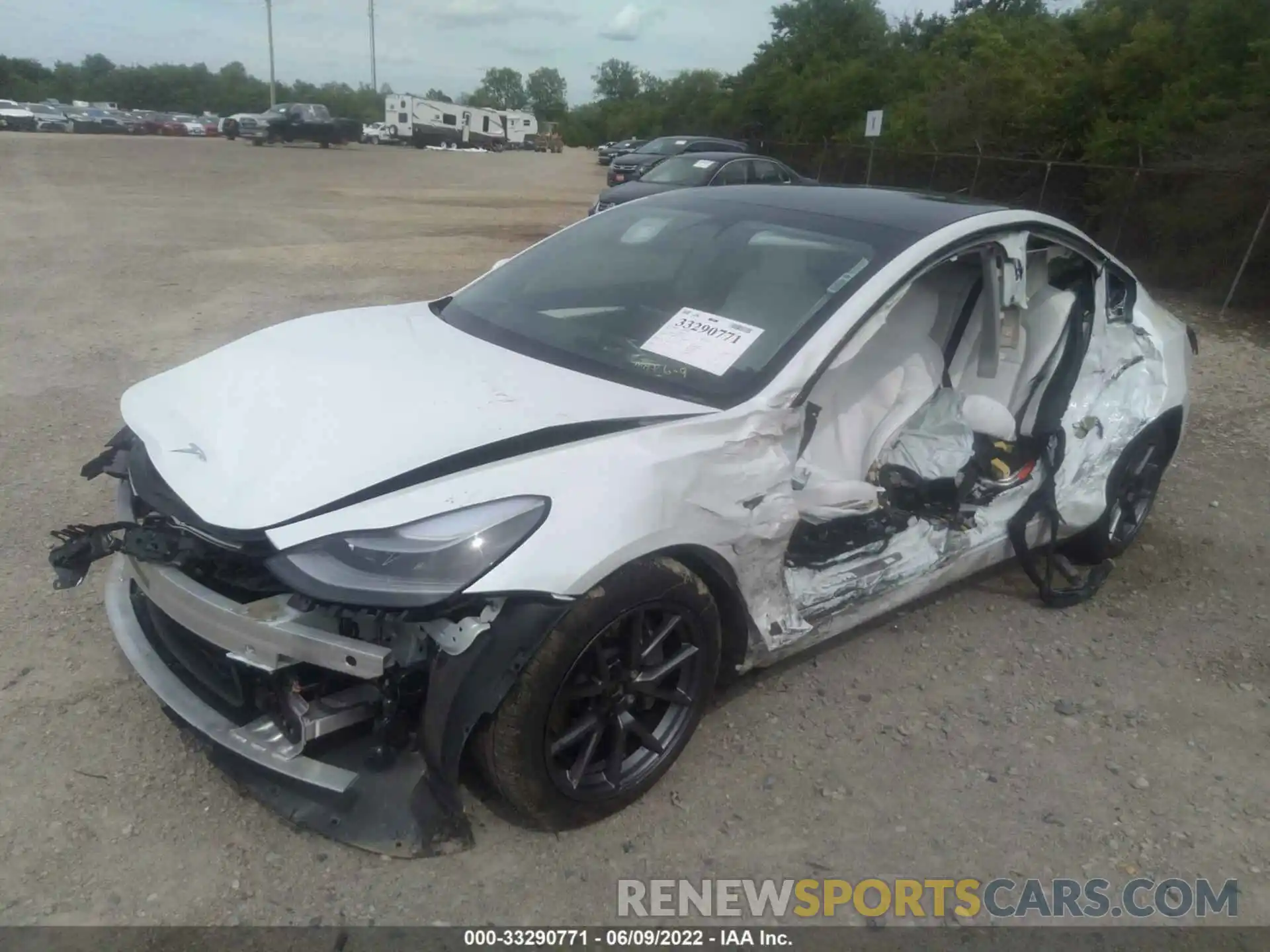 6 Photograph of a damaged car 5YJ3E1EB7MF045796 TESLA MODEL 3 2021