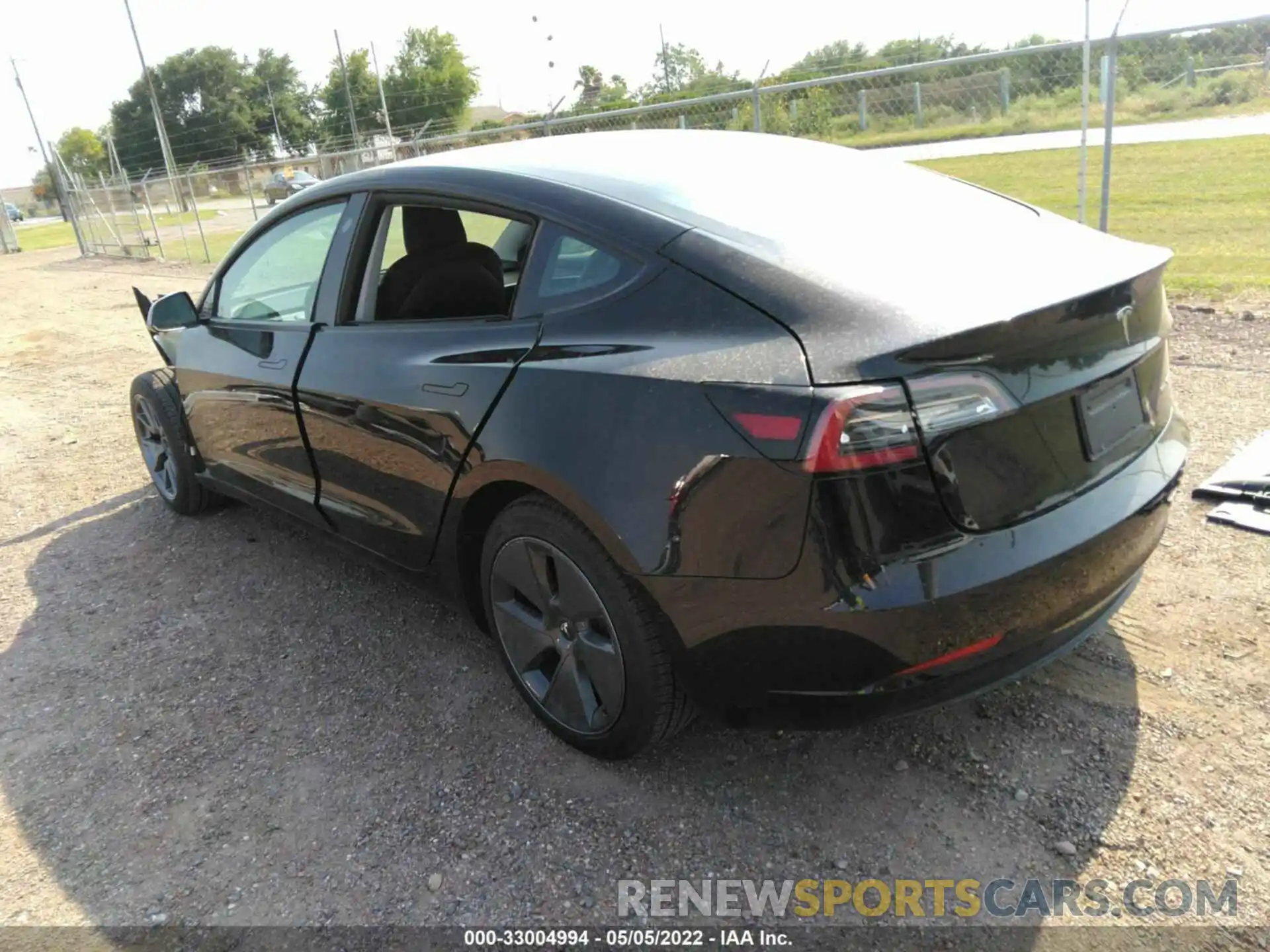 3 Photograph of a damaged car 5YJ3E1EB7MF098529 TESLA MODEL 3 2021