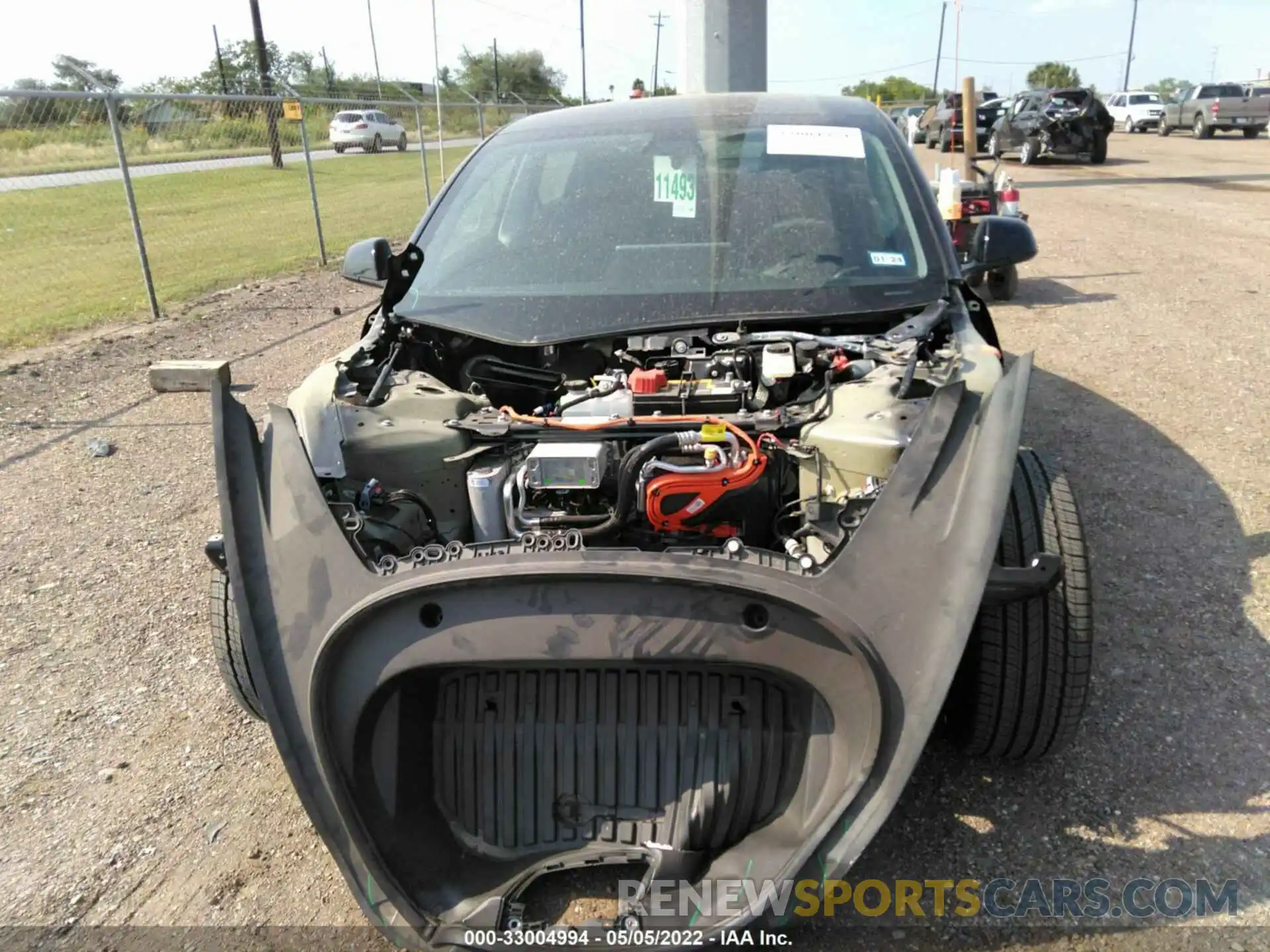 6 Photograph of a damaged car 5YJ3E1EB7MF098529 TESLA MODEL 3 2021