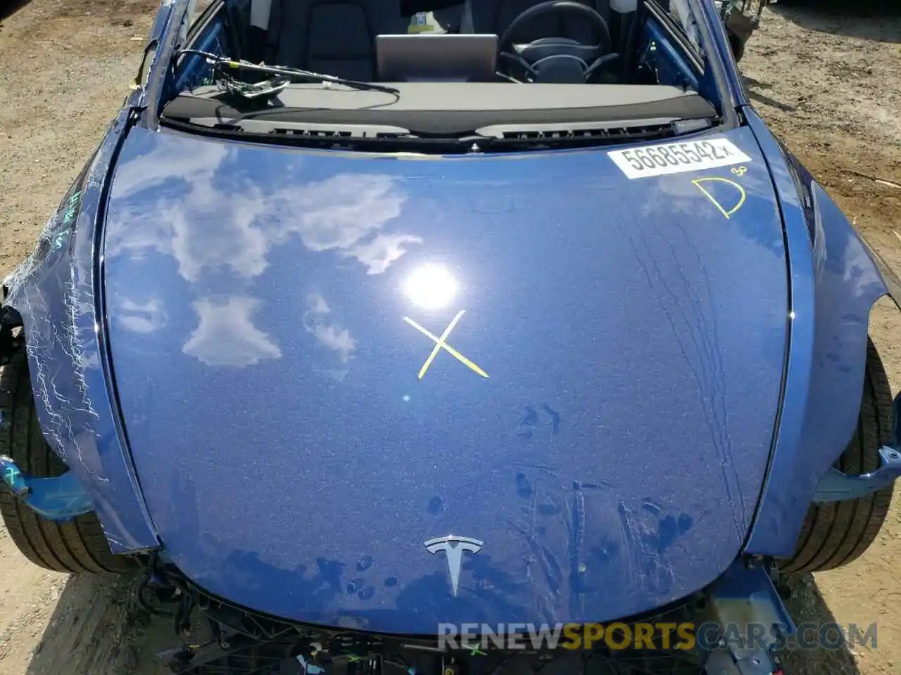 7 Photograph of a damaged car 5YJ3E1EB7MF858359 TESLA MODEL 3 2021