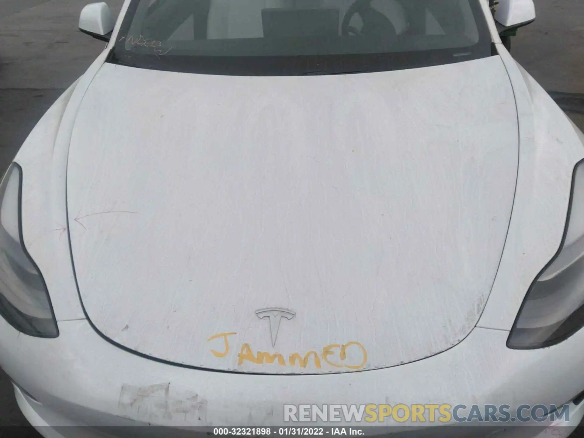 10 Photograph of a damaged car 5YJ3E1EB7MF868910 TESLA MODEL 3 2021