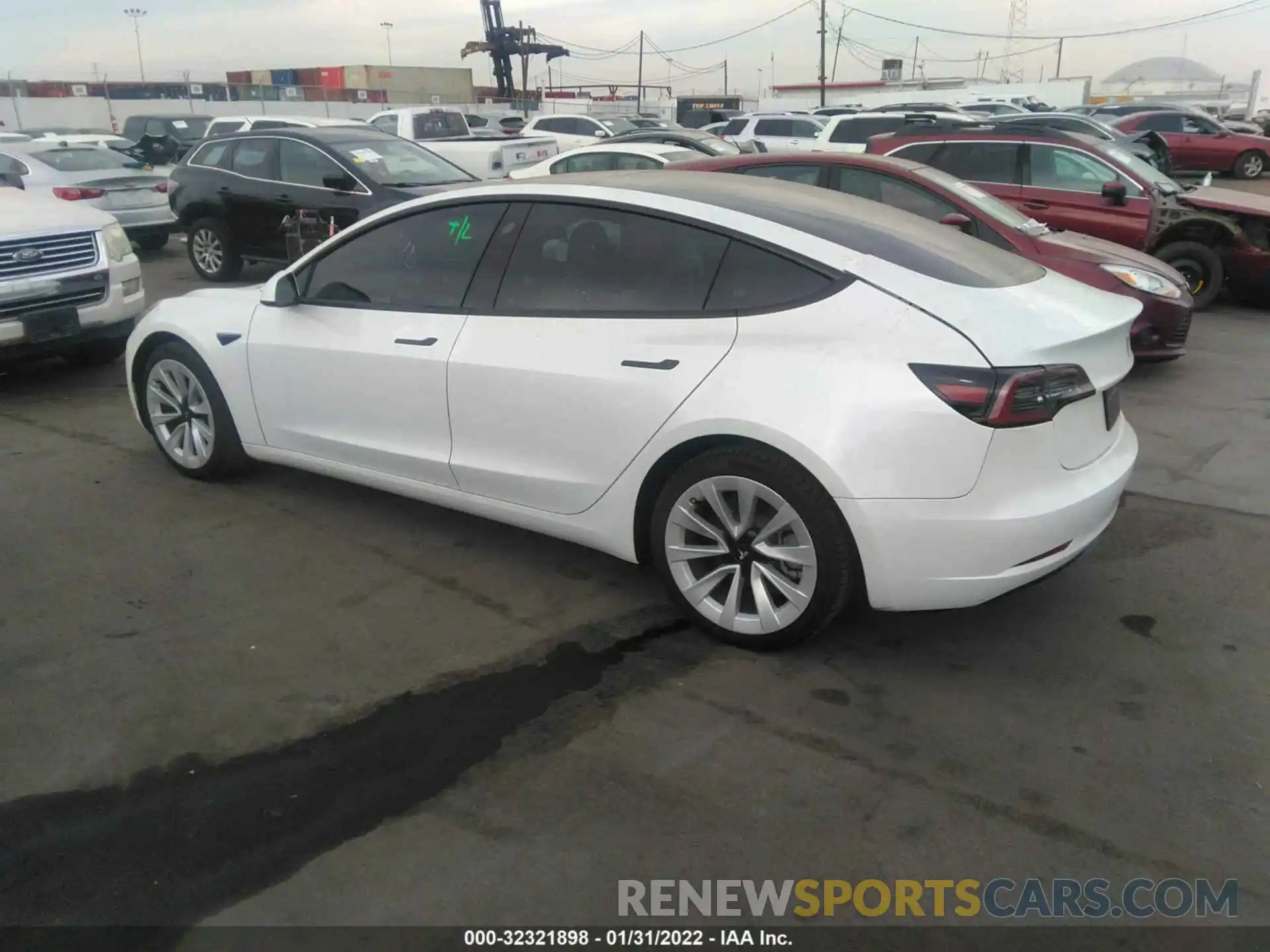 3 Фотография поврежденного автомобиля 5YJ3E1EB7MF868910 TESLA MODEL 3 2021