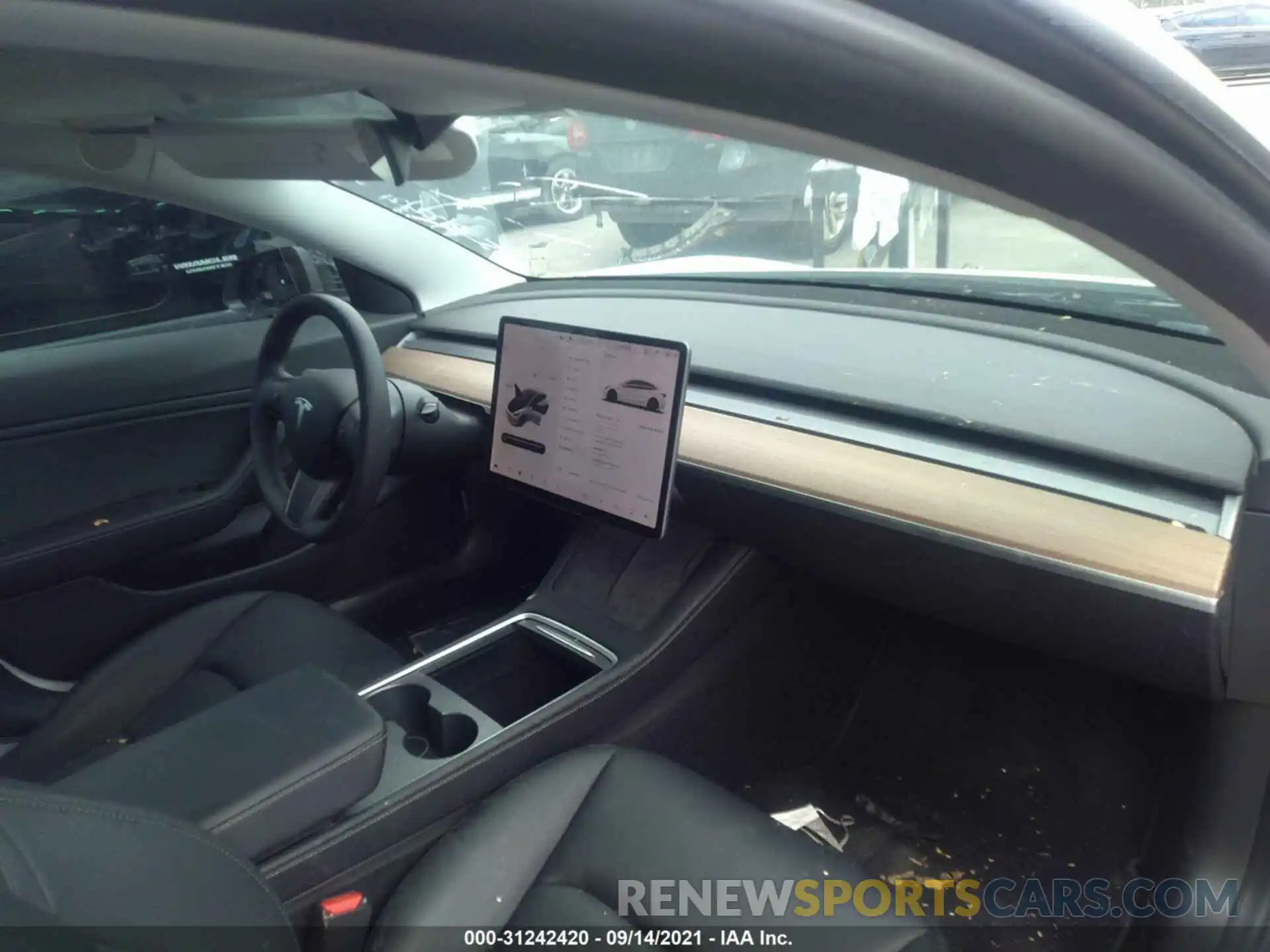 5 Photograph of a damaged car 5YJ3E1EB7MF869653 TESLA MODEL 3 2021