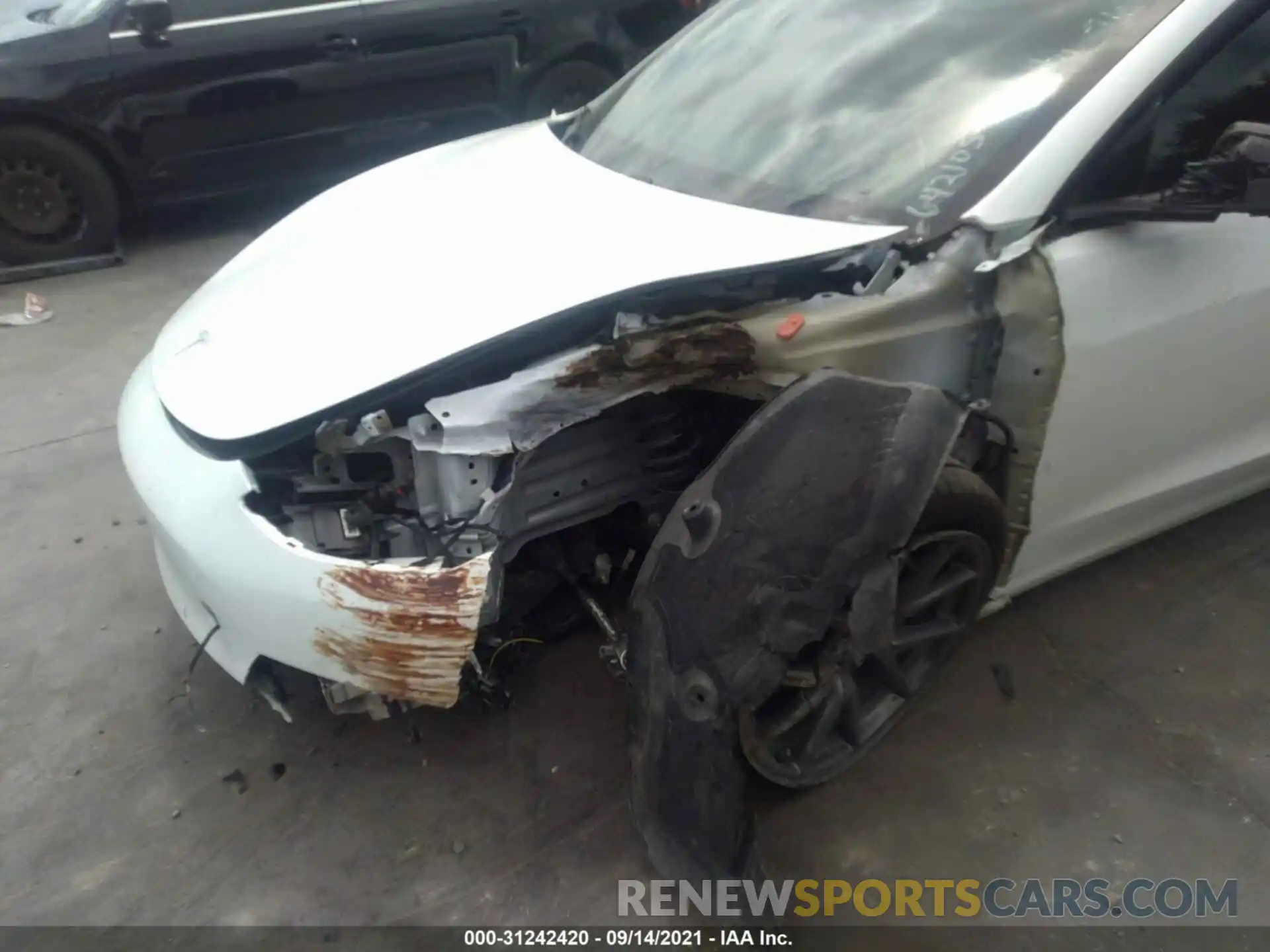 6 Photograph of a damaged car 5YJ3E1EB7MF869653 TESLA MODEL 3 2021