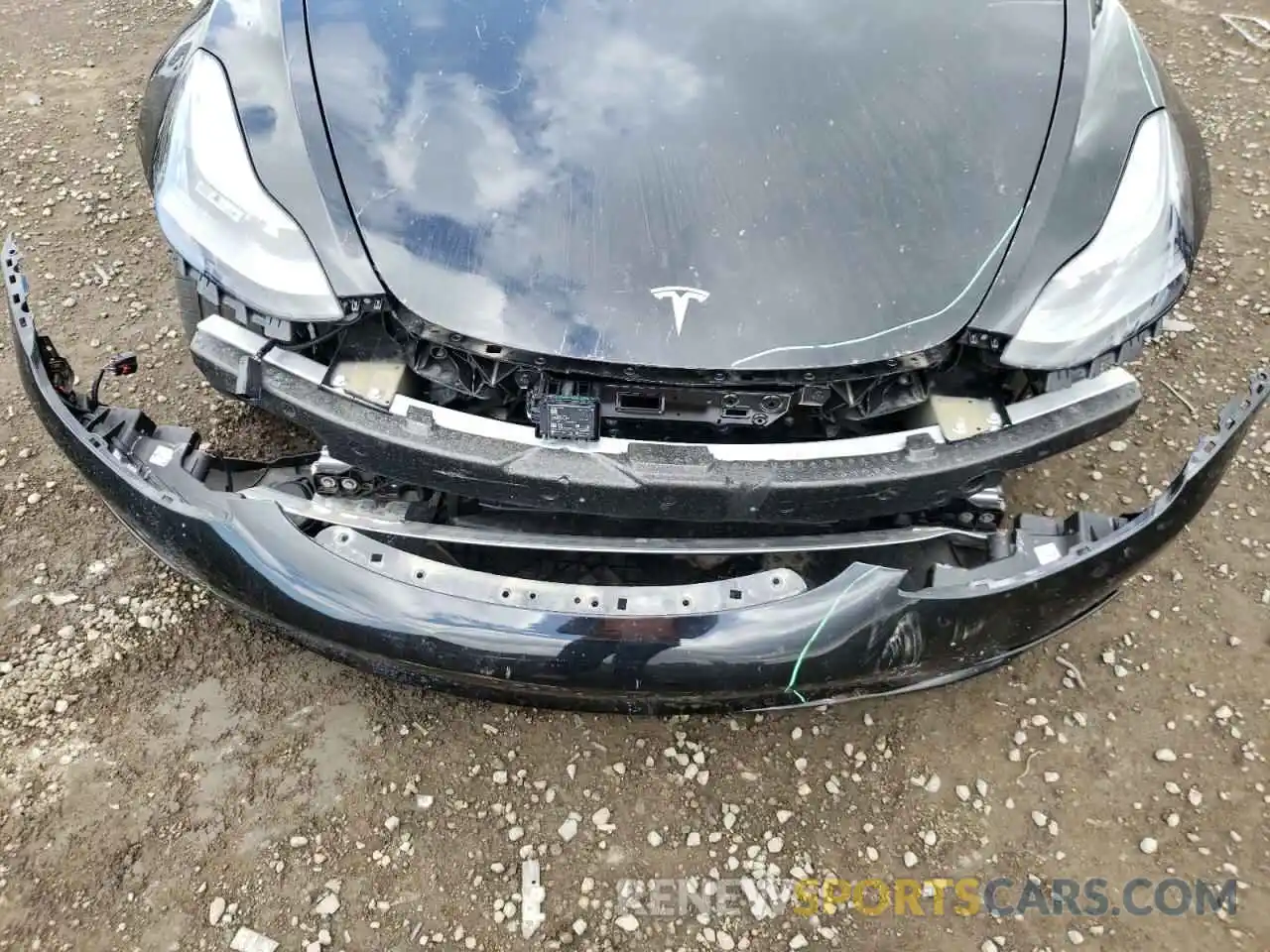 9 Photograph of a damaged car 5YJ3E1EB7MF877204 TESLA MODEL 3 2021