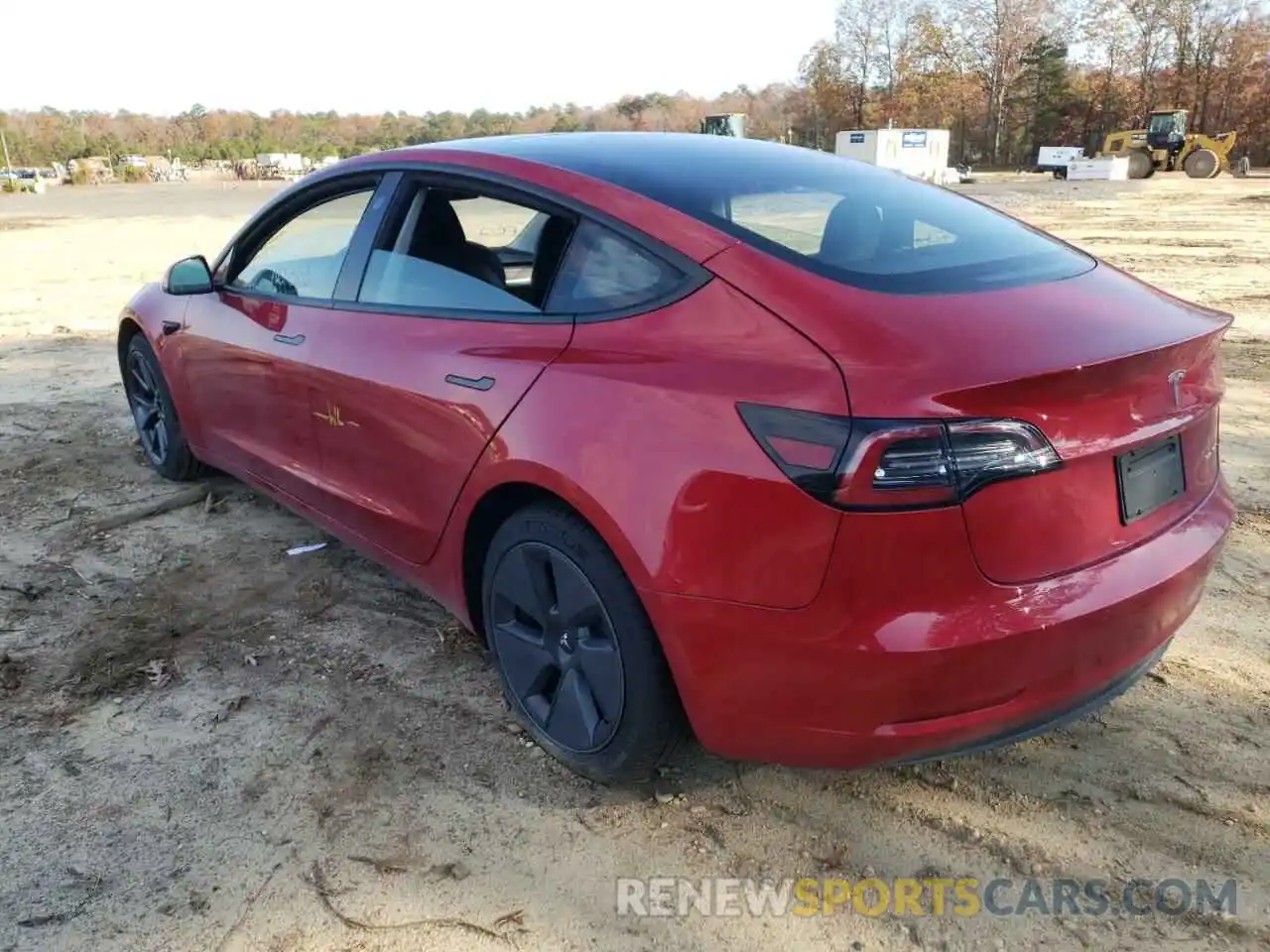 3 Photograph of a damaged car 5YJ3E1EB7MF916034 TESLA MODEL 3 2021